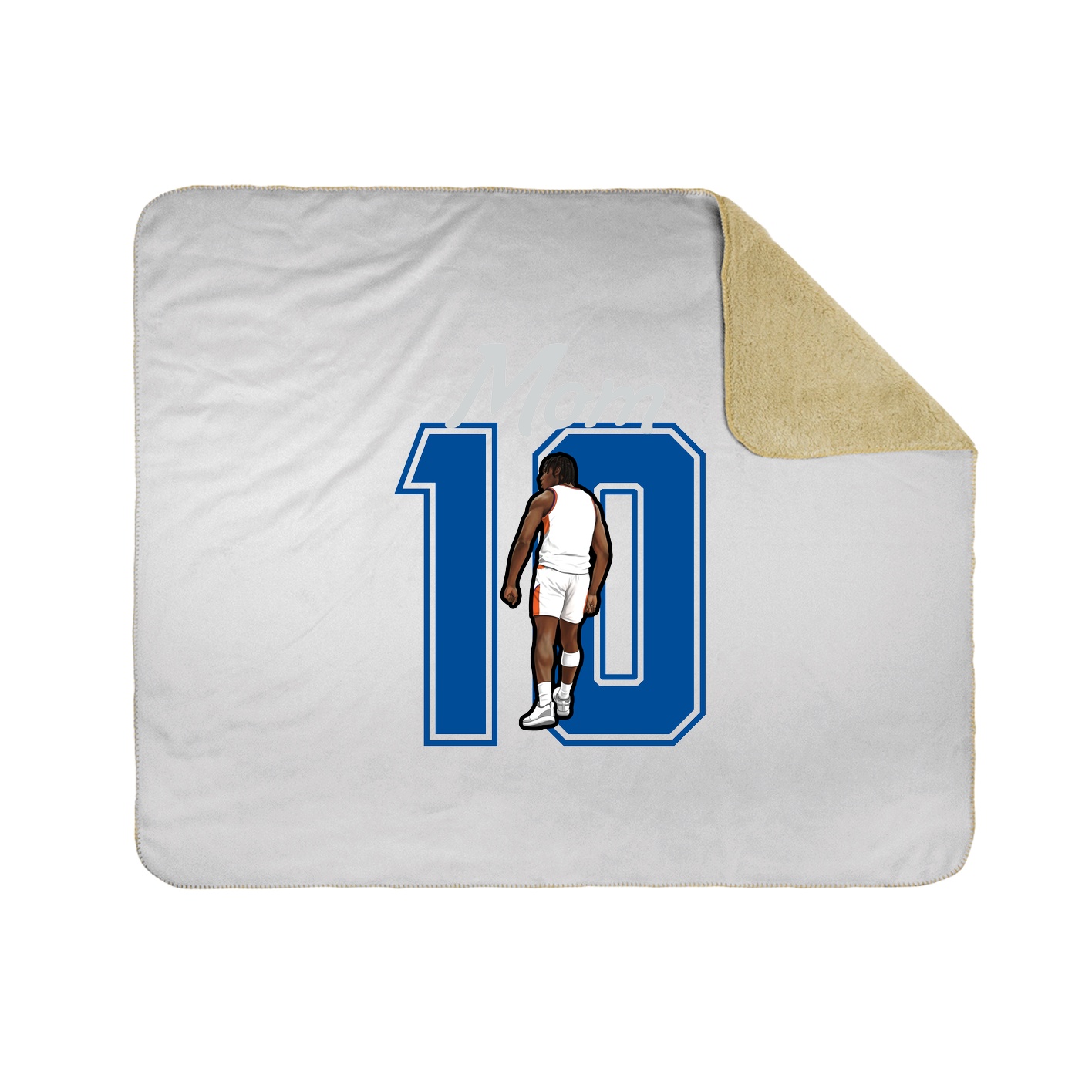 Throw Blanket — Mothers Day Shirsey in White