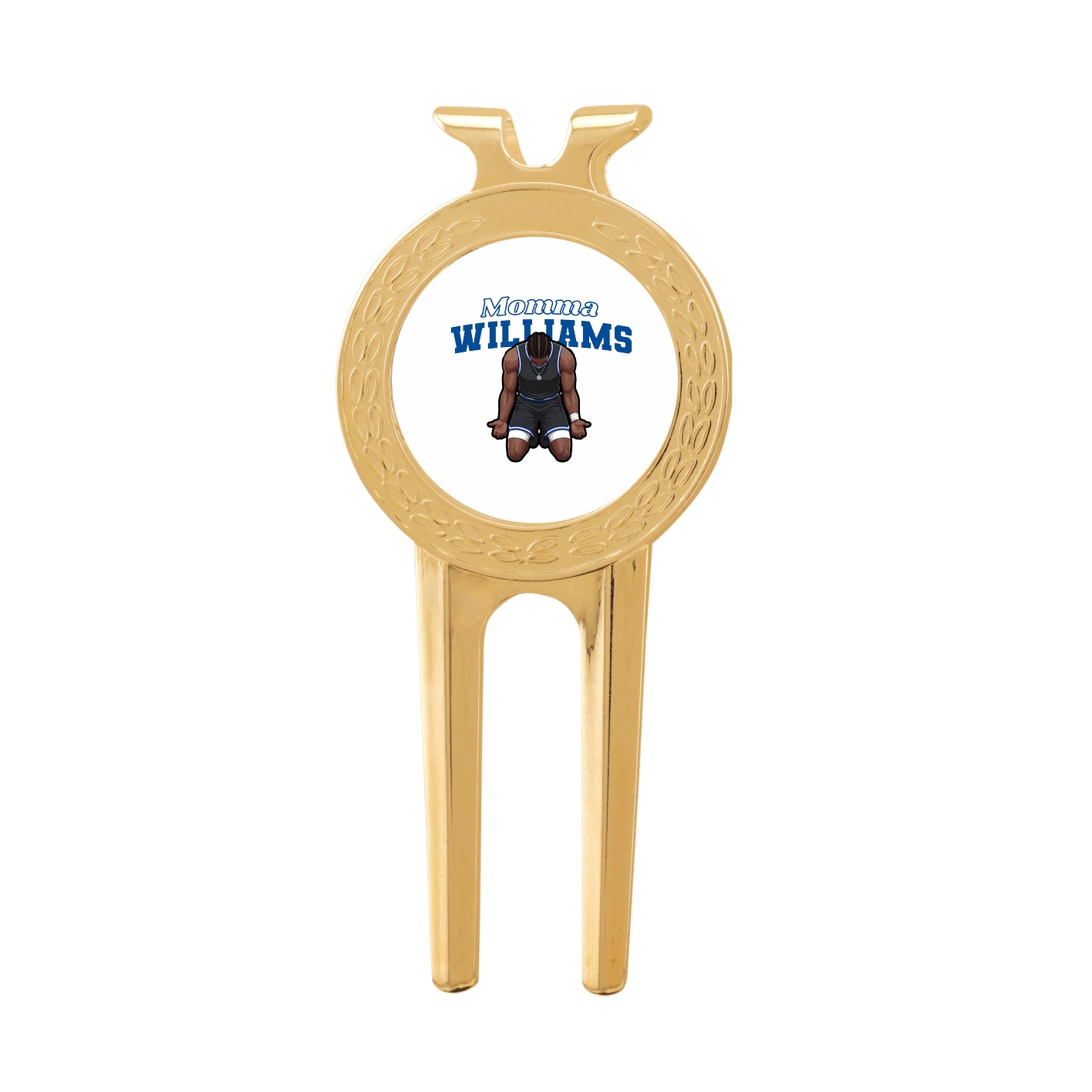 Divot Tool with Ball Marker — Mothers Day Block in Classic
