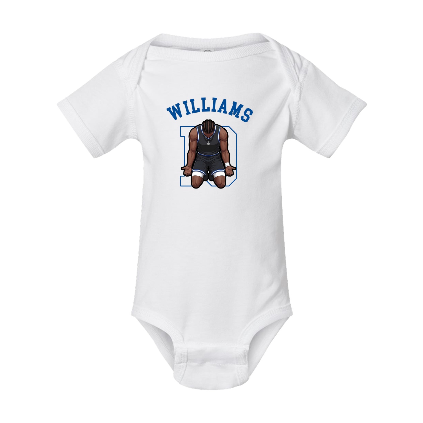 Baby Onesie — Shirsey Arch in White