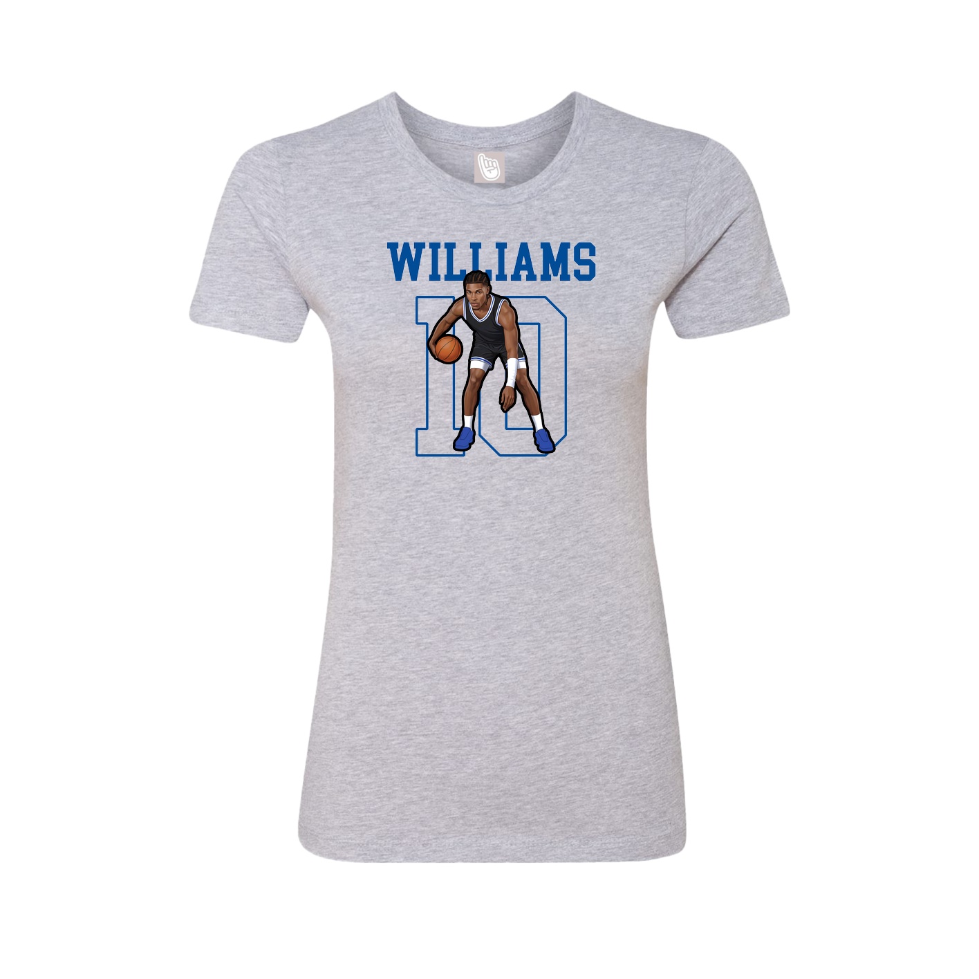 Fitted Women's Tee — Shirsey in Grey
