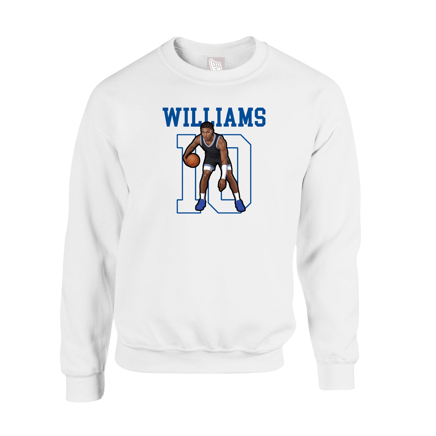 Fleece Crew — Shirsey in White