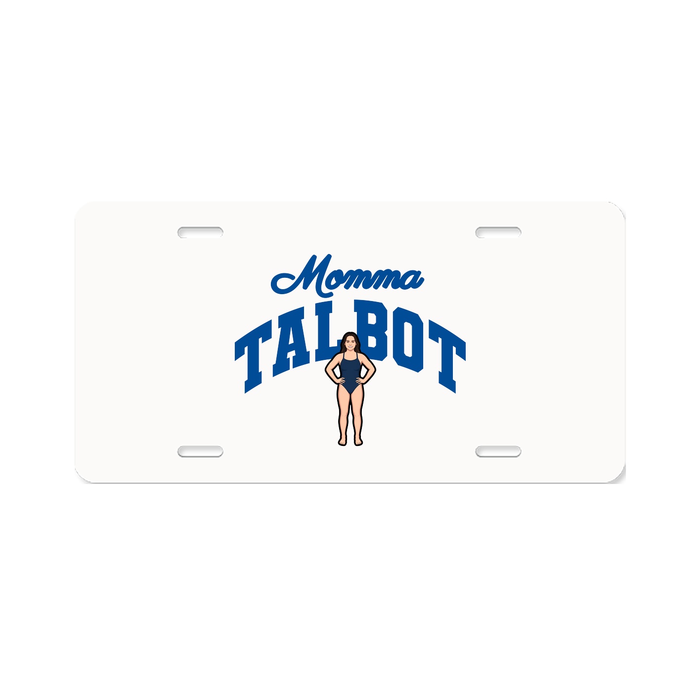 License Plate — Mothers Day Arch in Classic