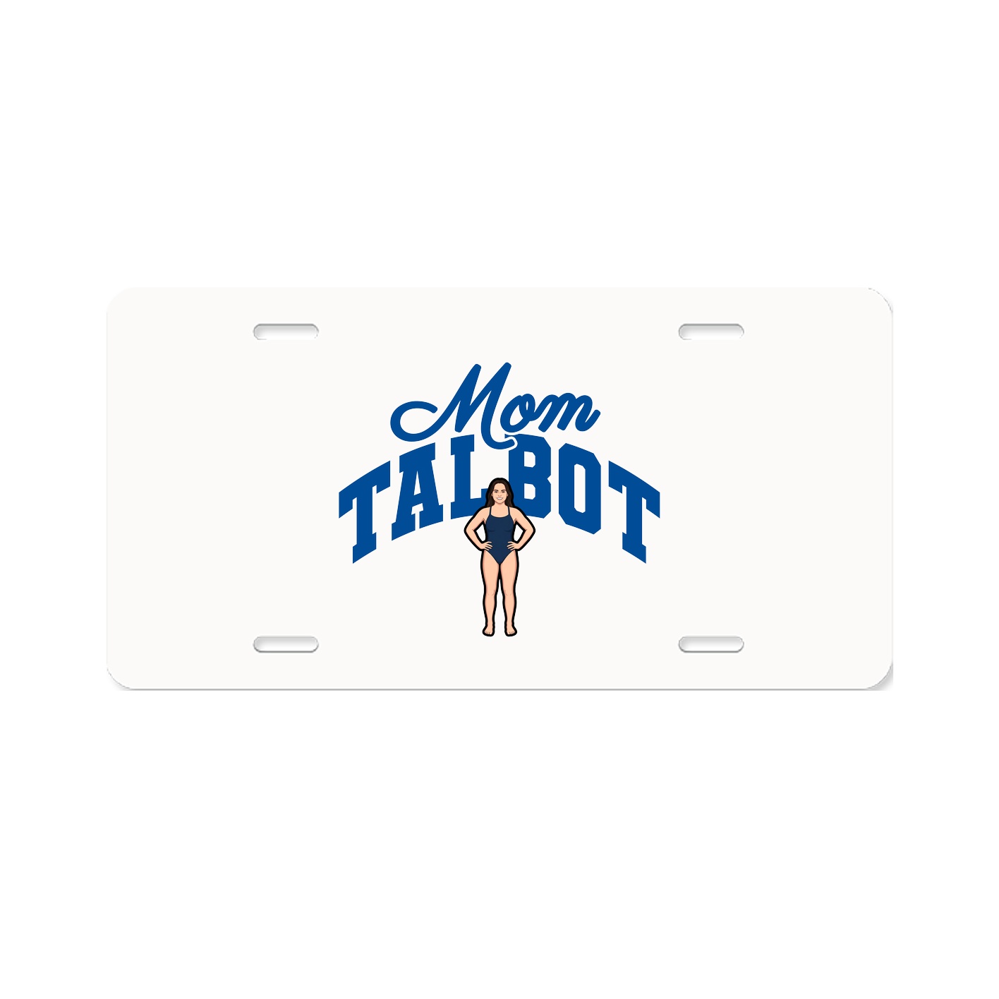 License Plate — Mothers Day Arch in Classic
