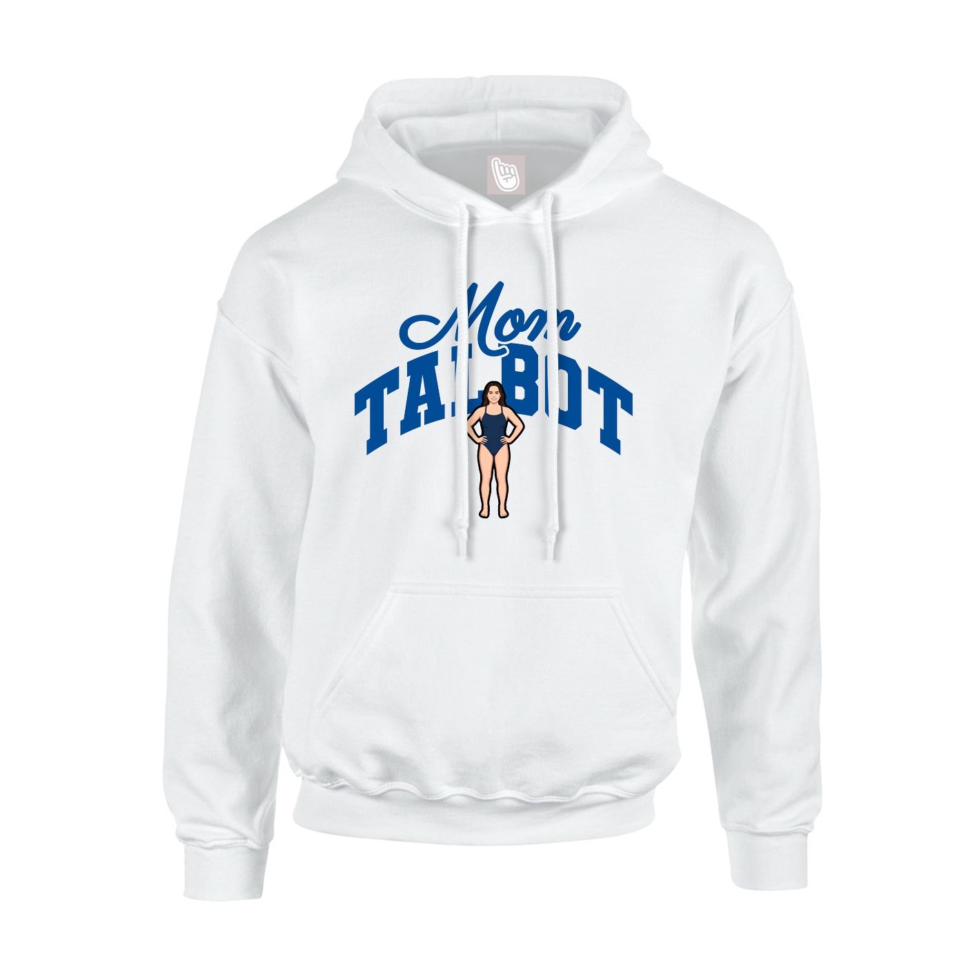 Hoodie — Mothers Day Arch in White