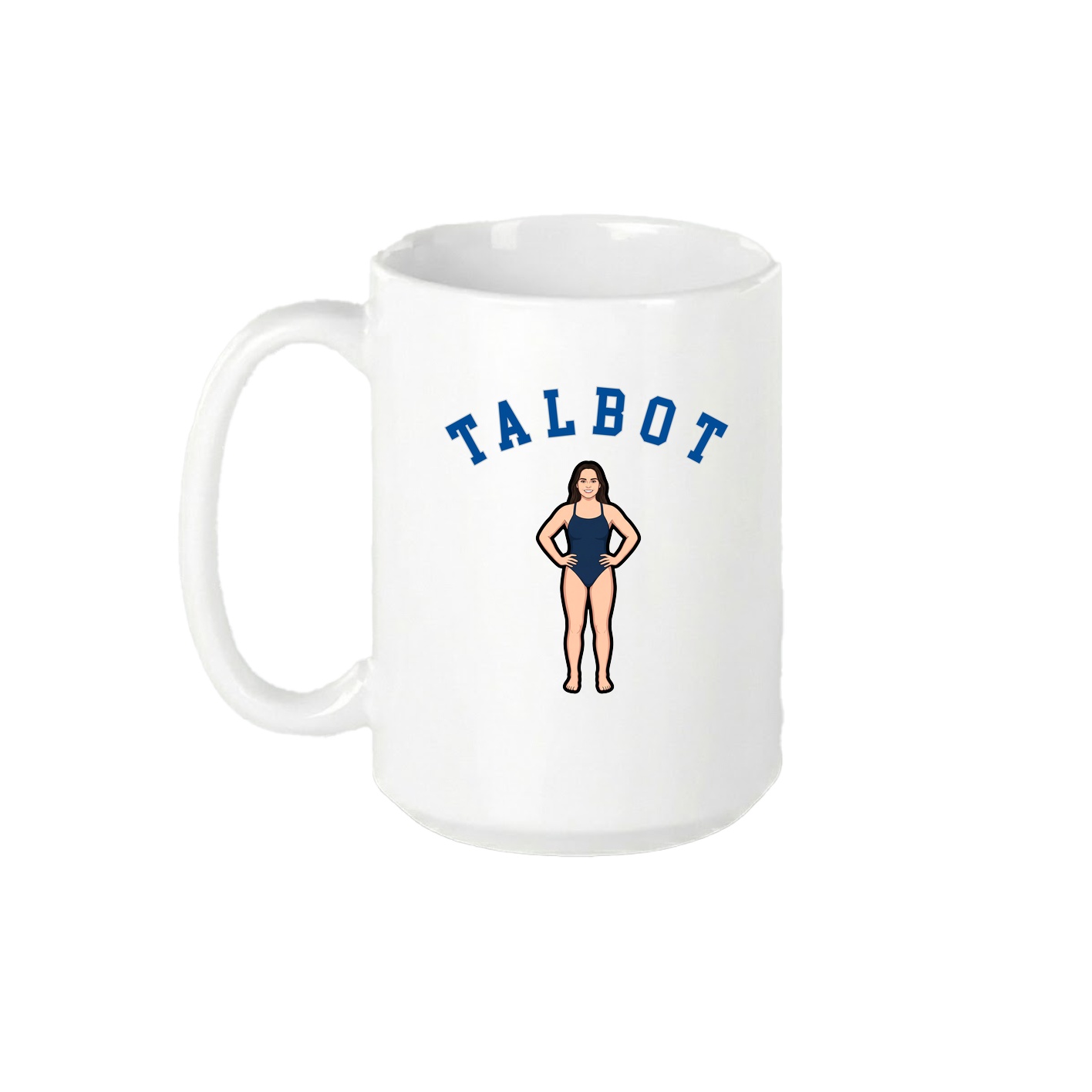 15oz Coffee Mug — Shirsey Arch in White