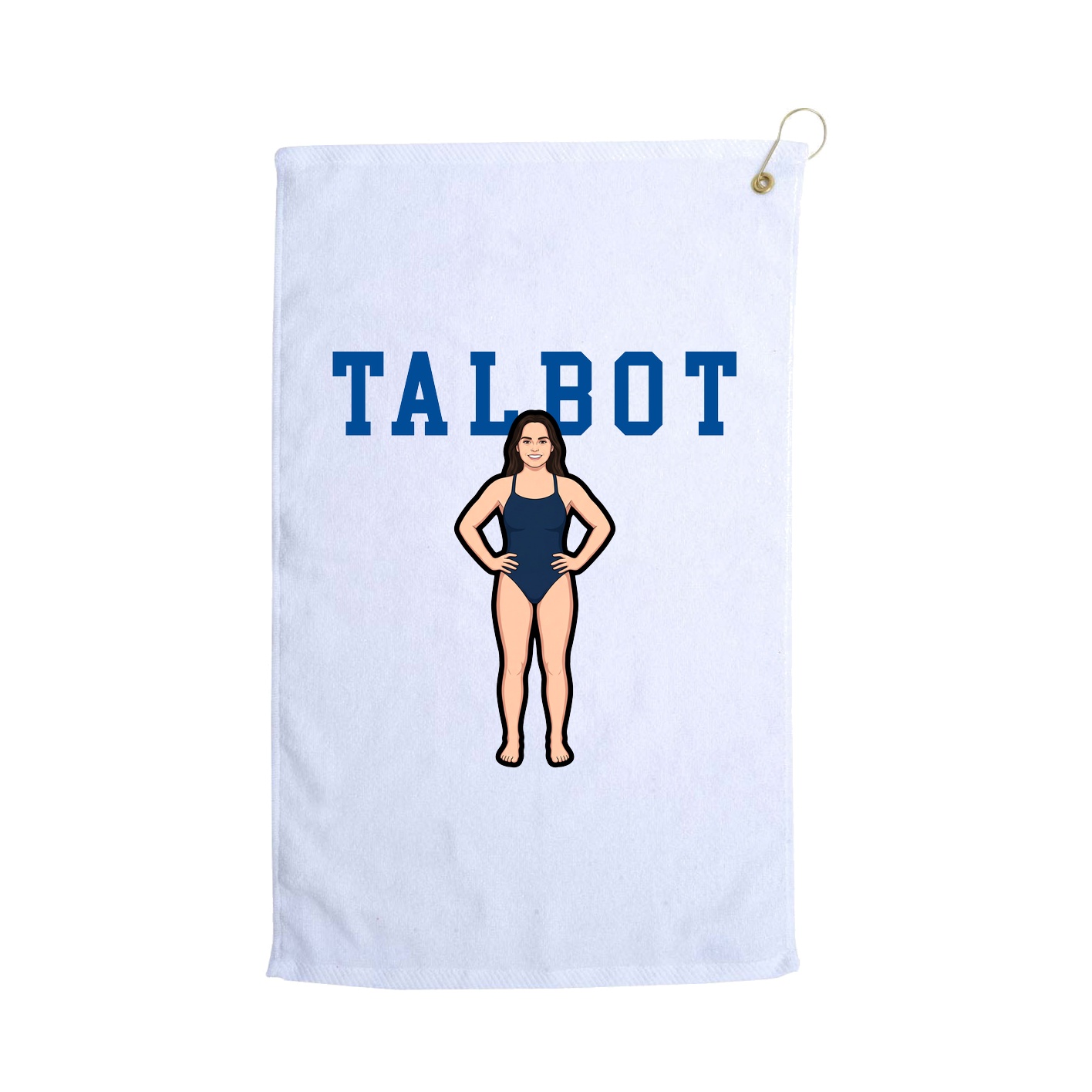 Golf Towel — Shirsey in White