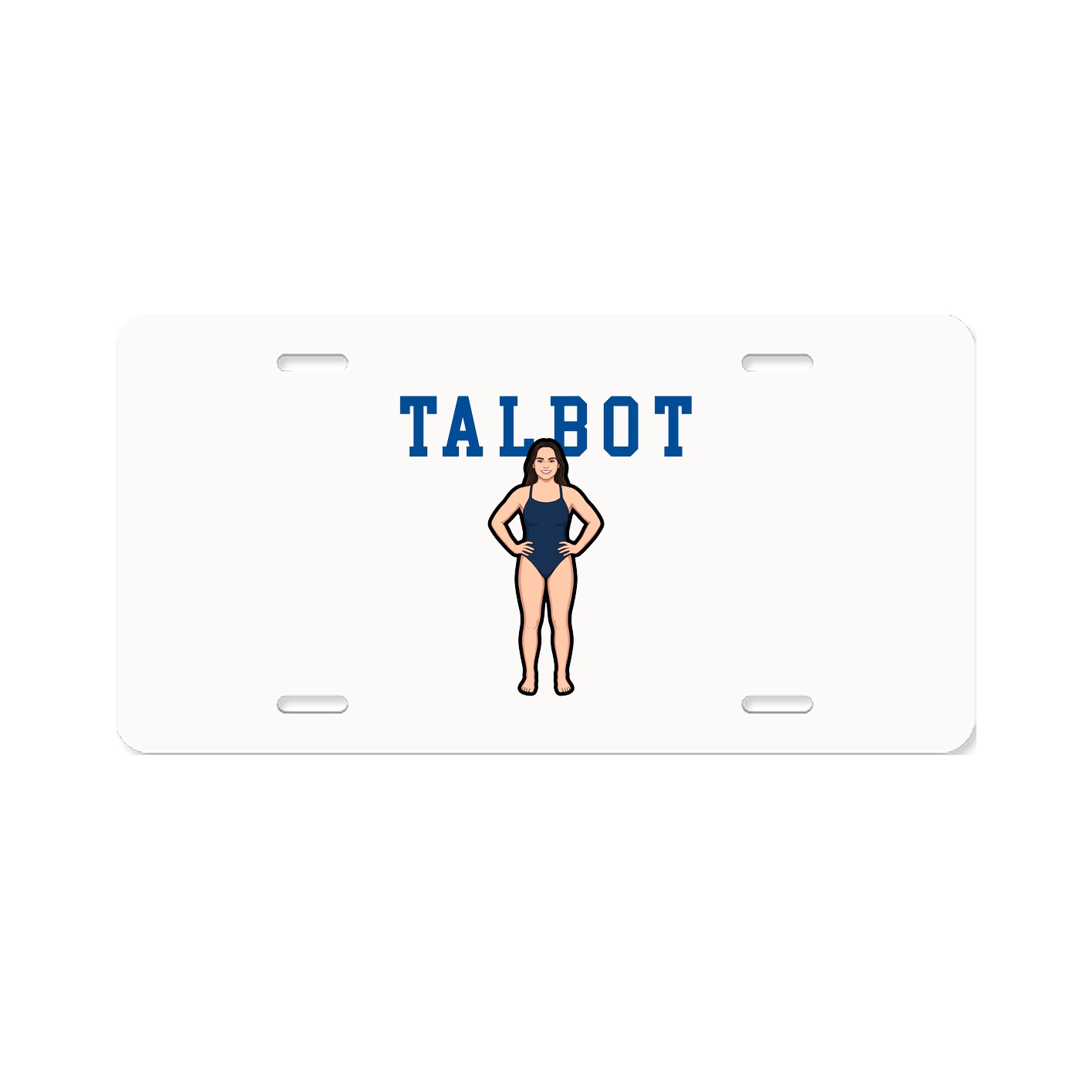 License Plate — Shirsey in Classic