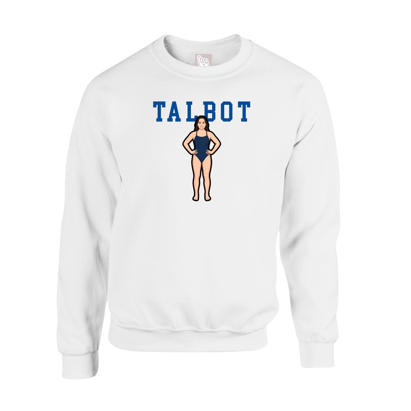 Fleece Crew — Shirsey in White