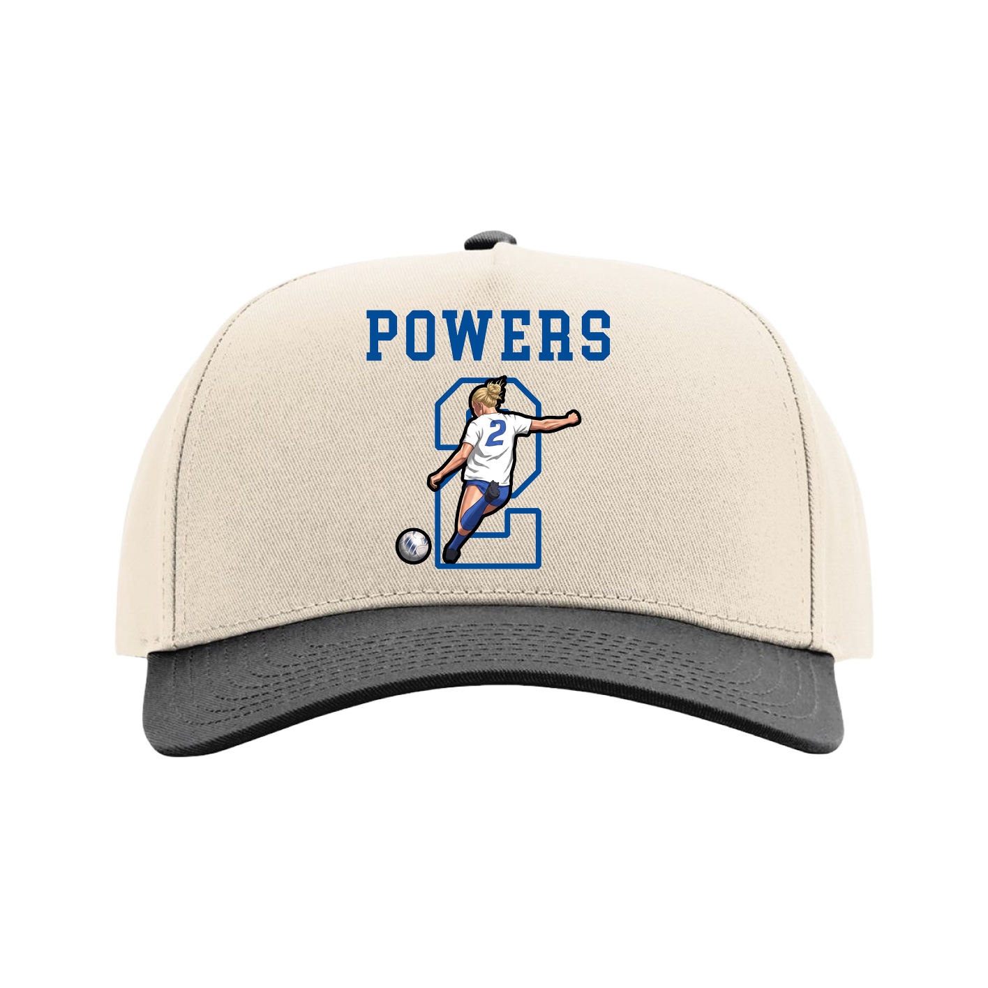 Full Fabric Five-Panel Champ Cap