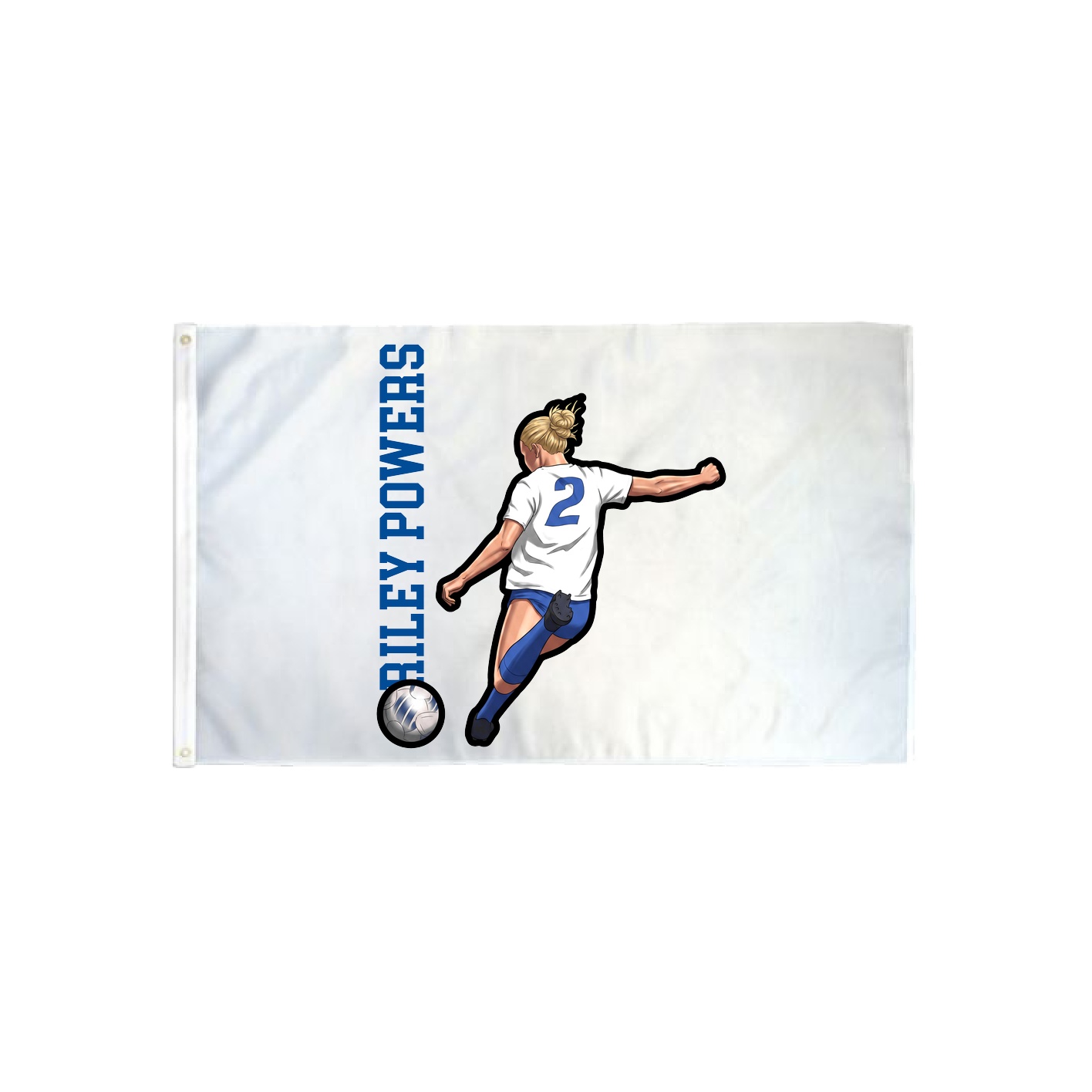3x5 Flag — Name Vertical in Classic