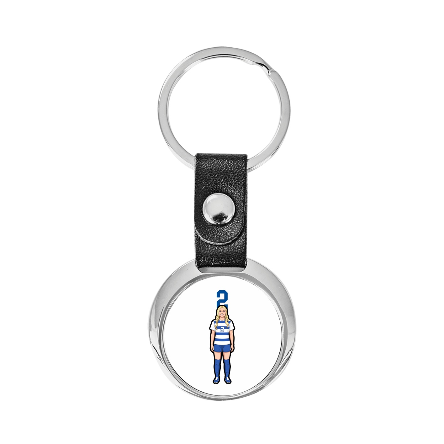 Key Chain — Number Top in Classic