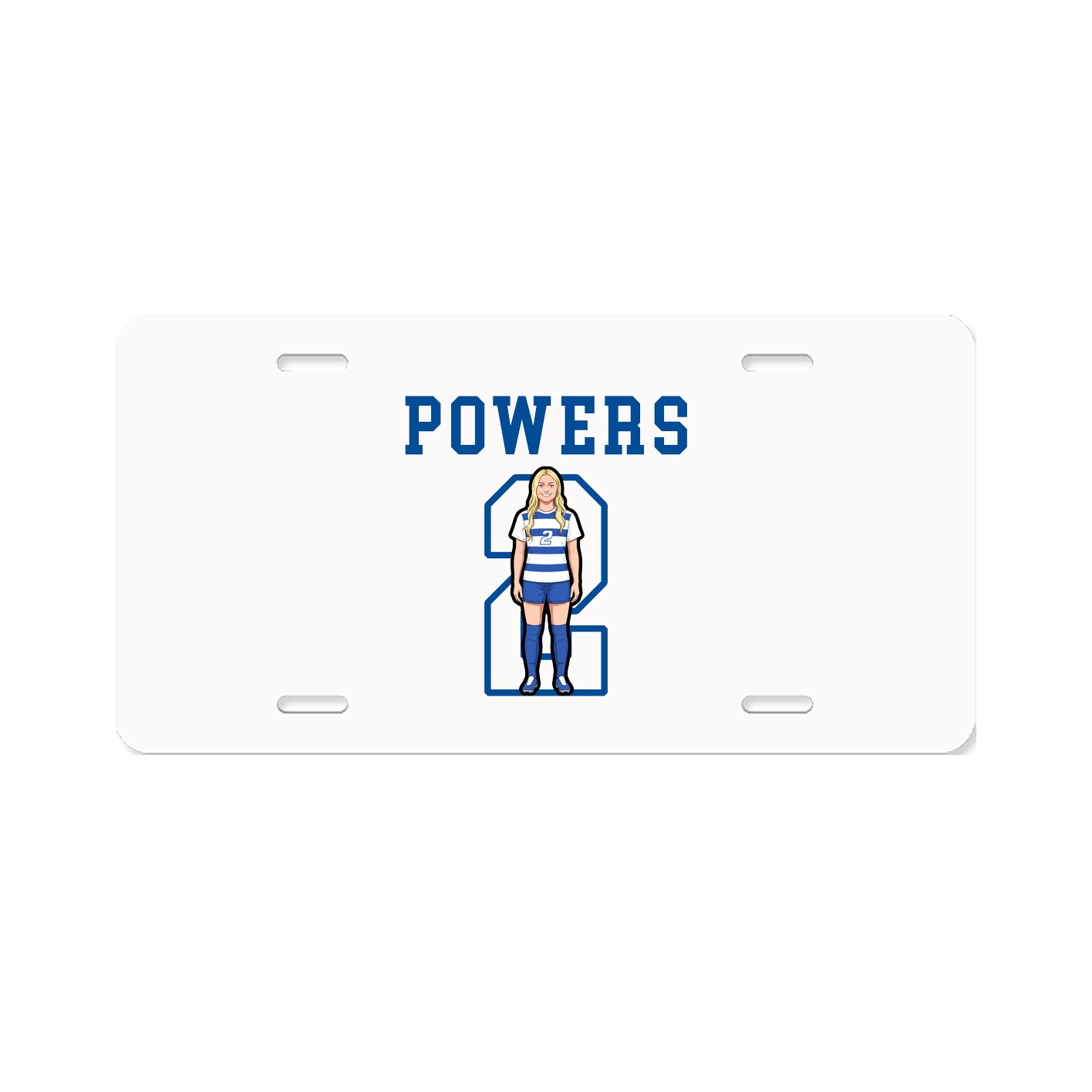 License Plate — Shirsey in Classic