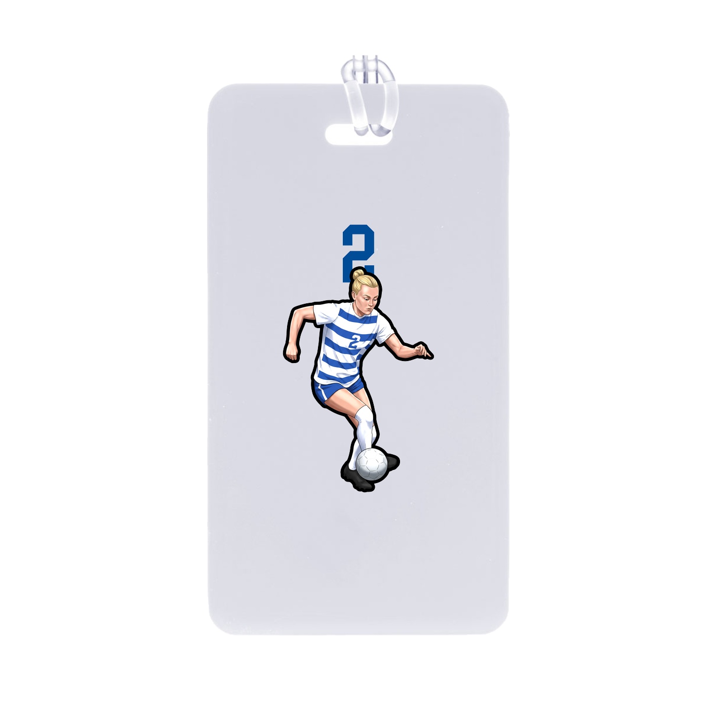 Bag Tag — Number Top in Classic