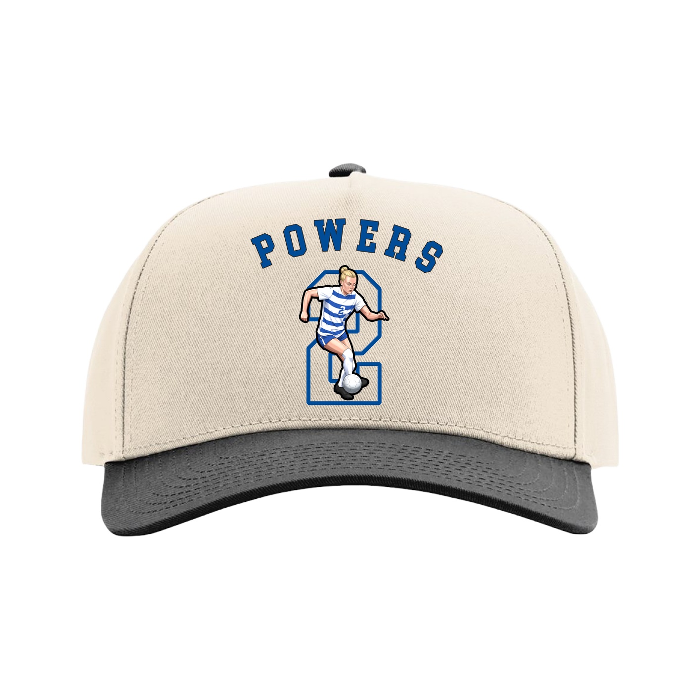 Full Fabric Five-Panel Champ Cap