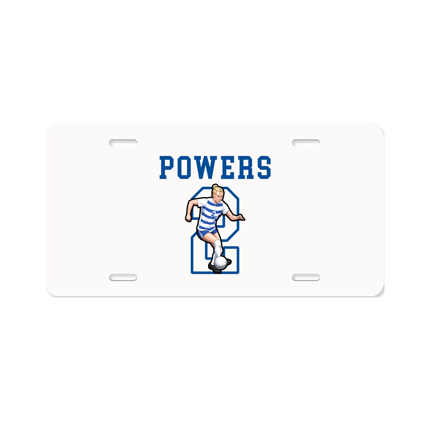 Aluminum License Plate
