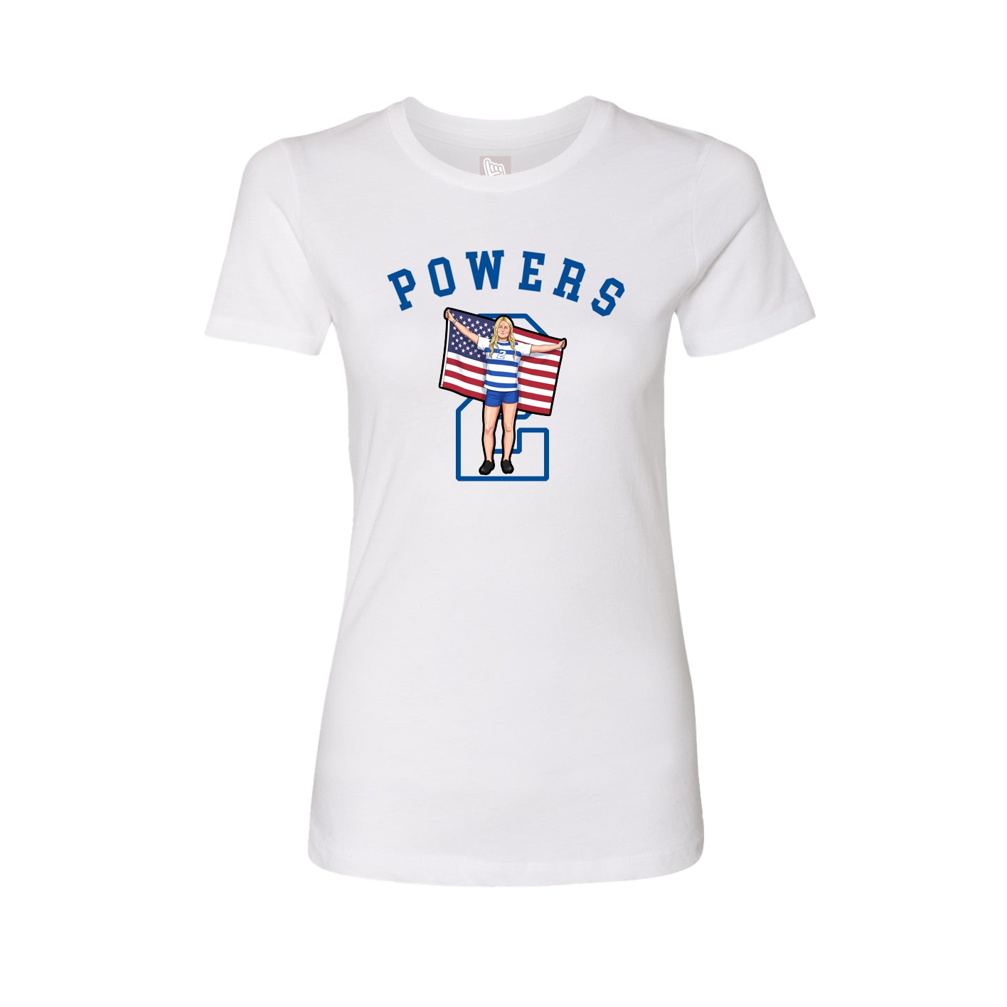 Womens Tee — Shirsey Arch in White