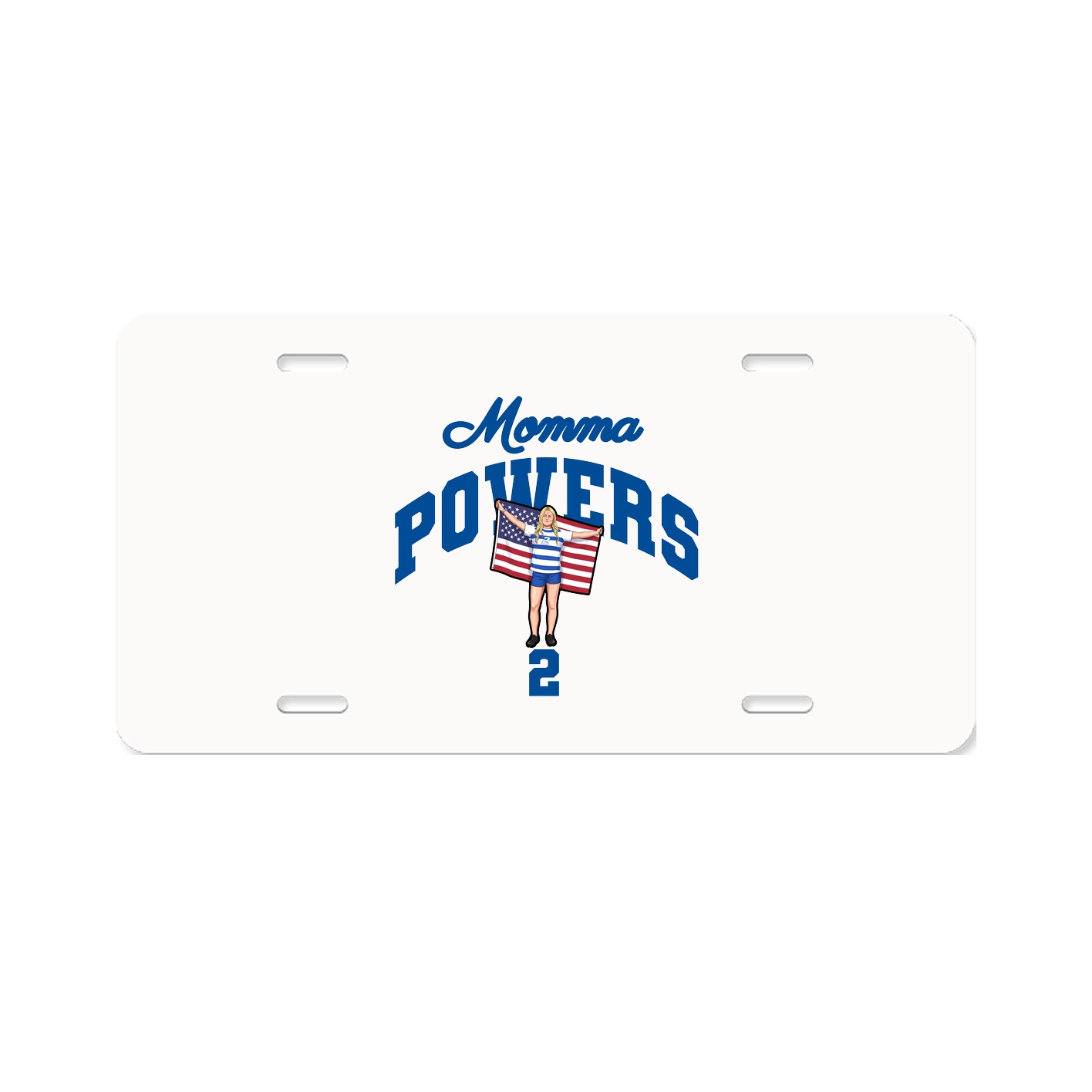 License Plate — Mothers Day Arch in Classic