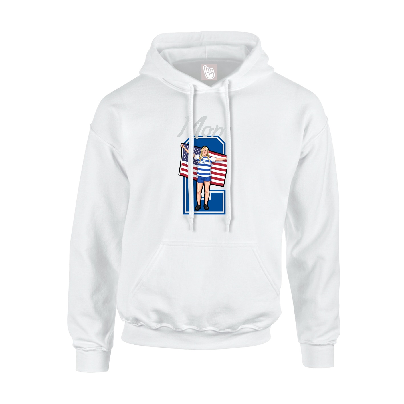 Youth Hoodie — Mothers Day Shirsey in White