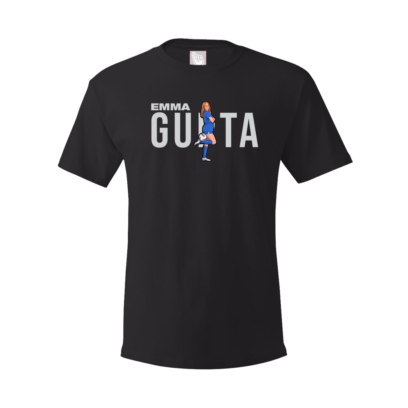Youth Tee — Player Name in Black