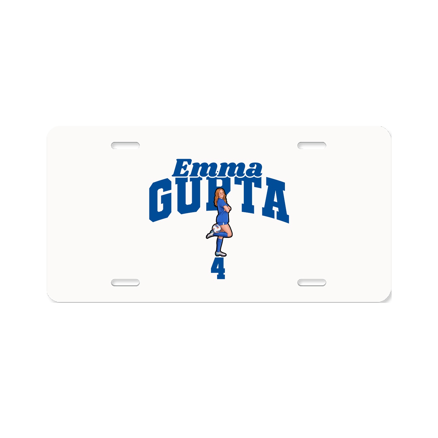 License Plate — Signature Arch in Classic
