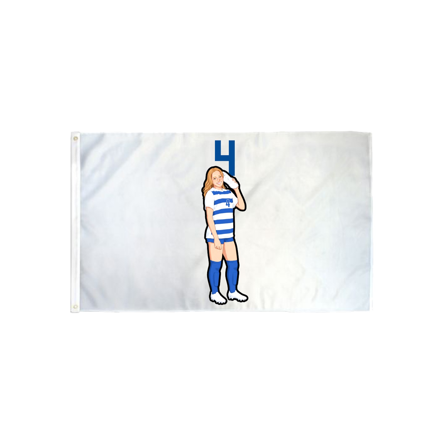 3x5 Flag — Number Top in Classic