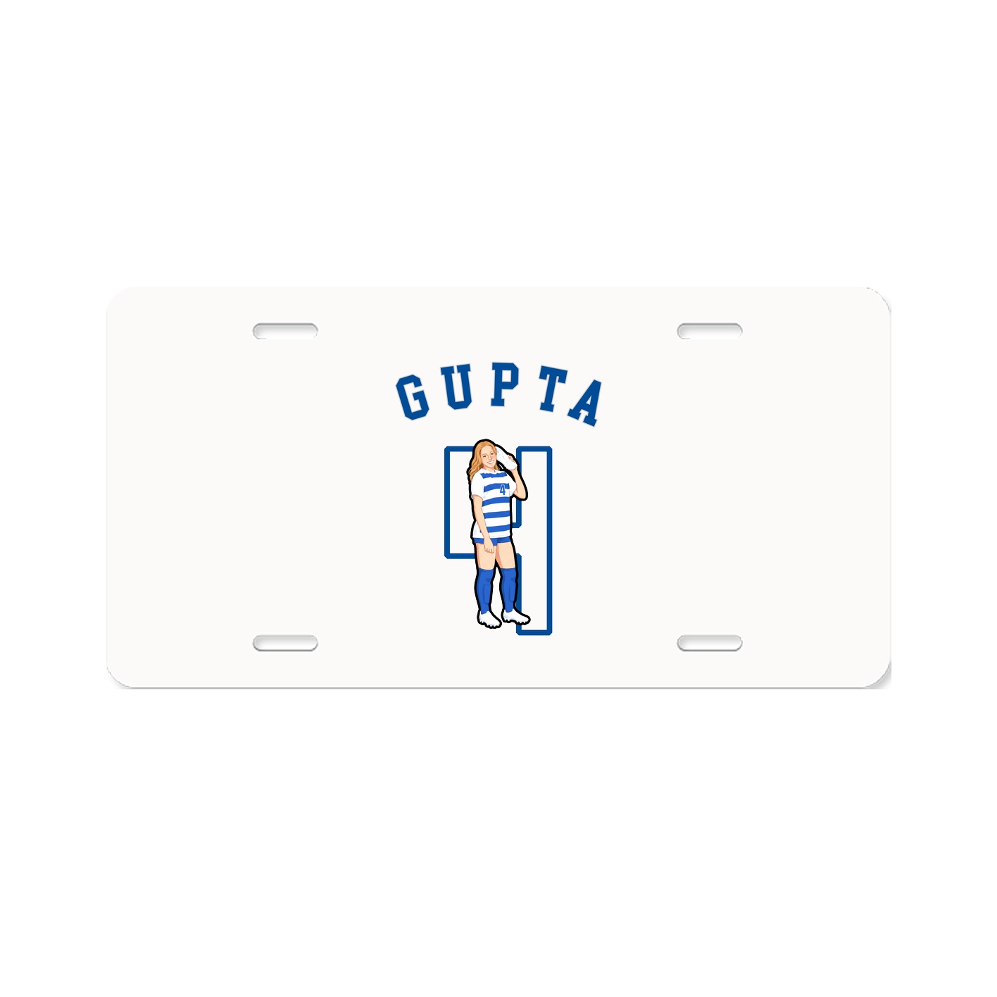 License Plate — Shirsey Arch in Classic