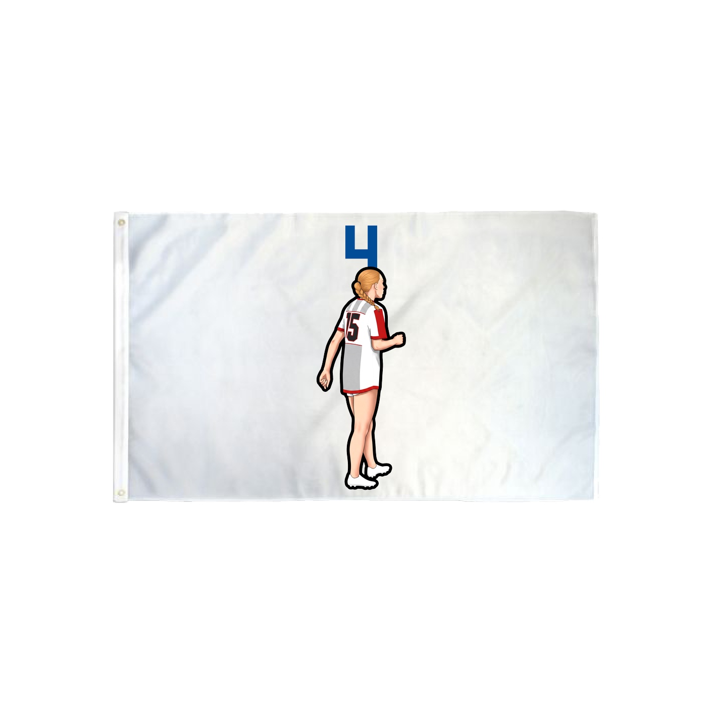 3x5 Flag — Number Top in Classic