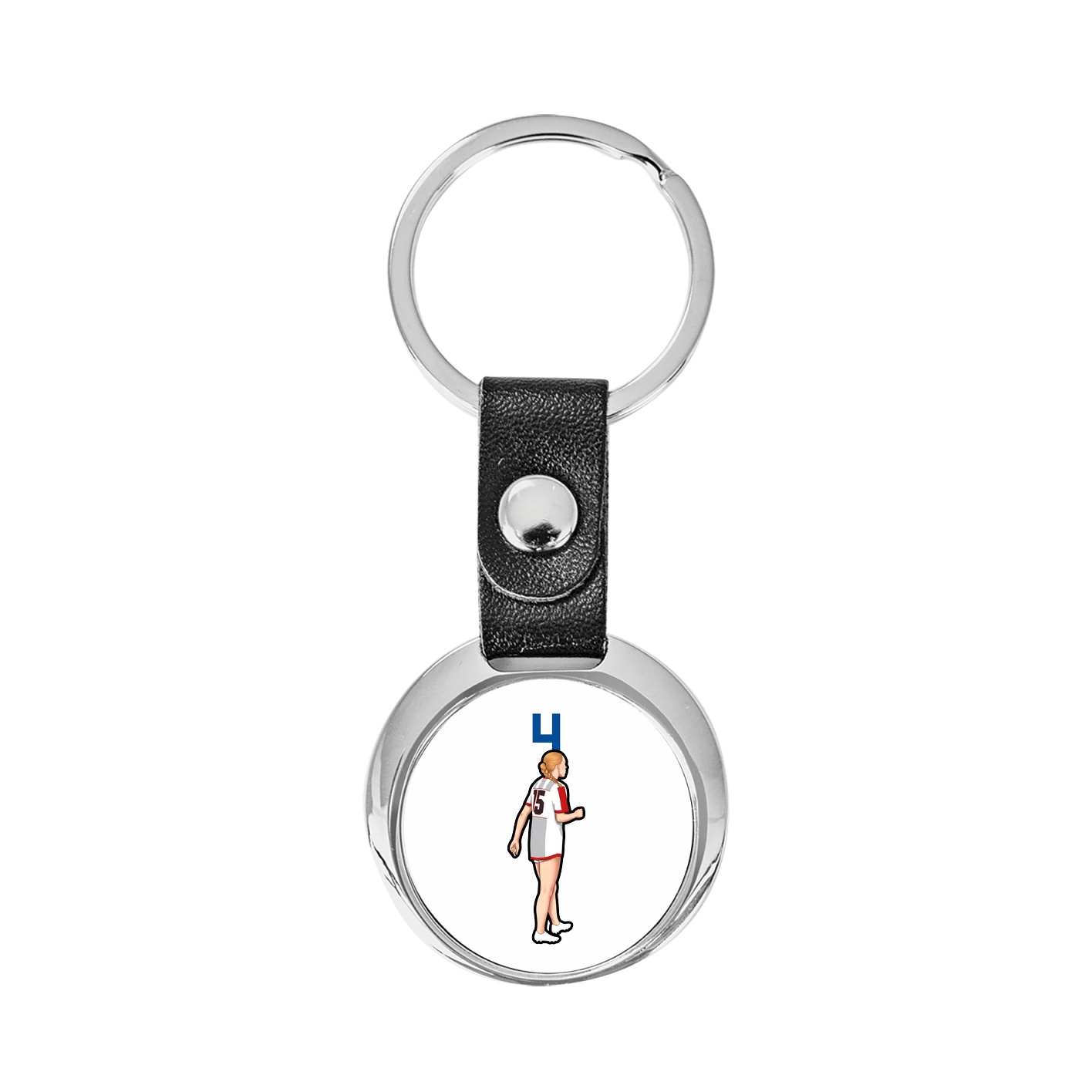 Key Chain — Number Top in Classic