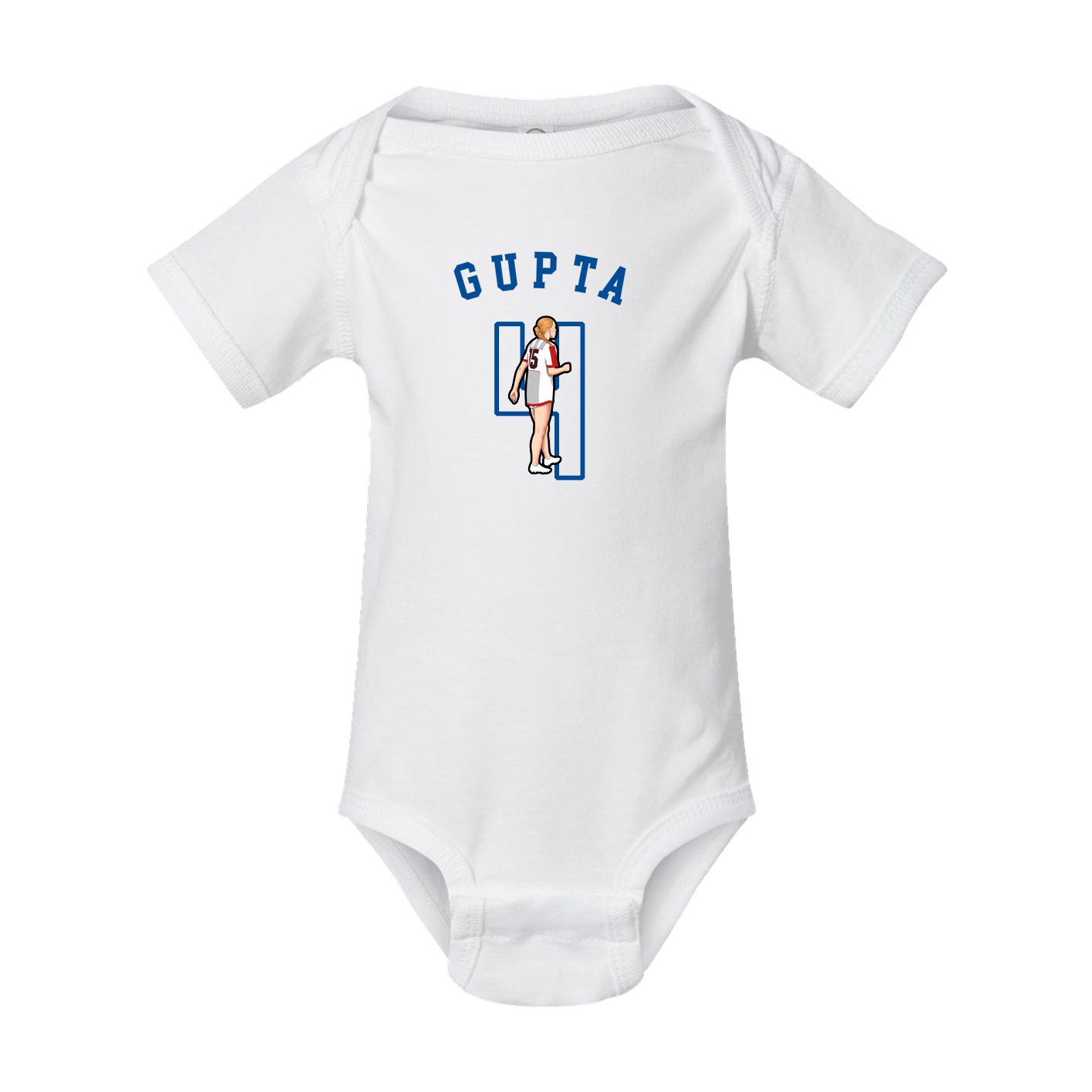 Baby Onesie — Shirsey Arch in White