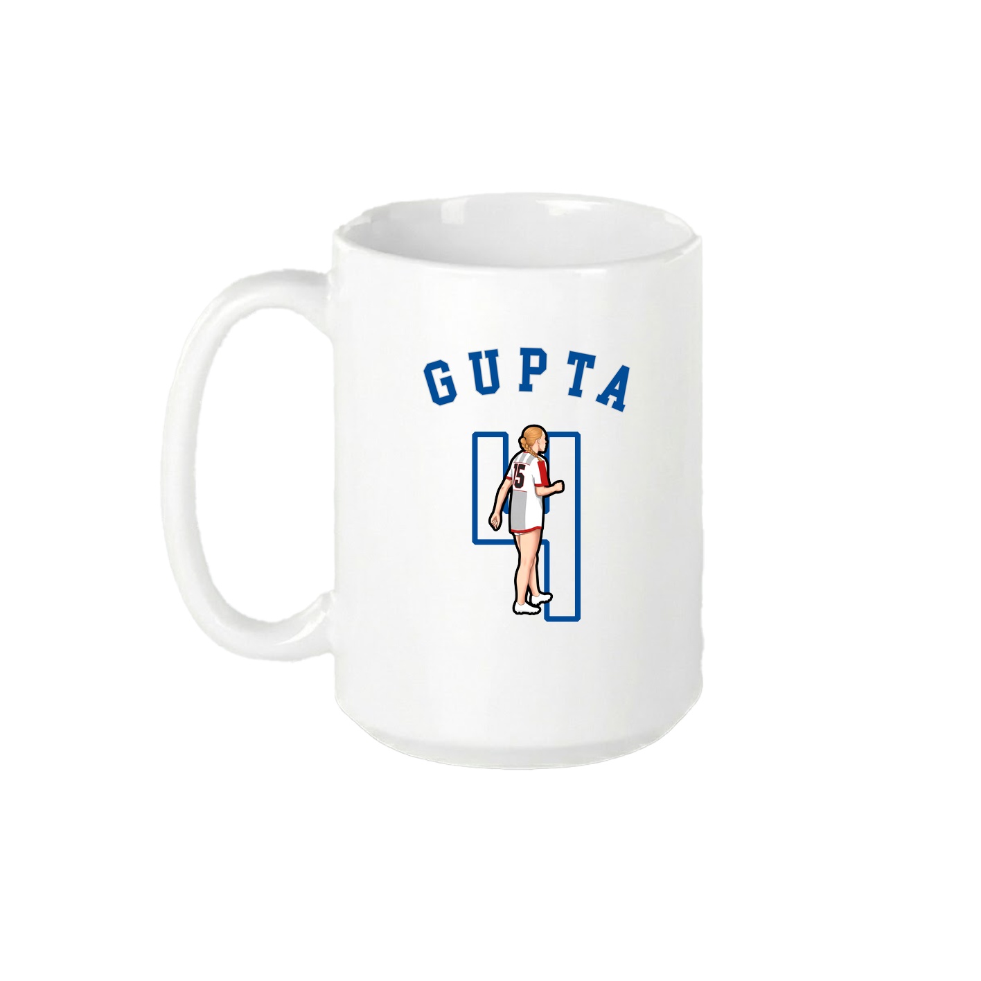 15oz Coffee Mug — Shirsey Arch in White