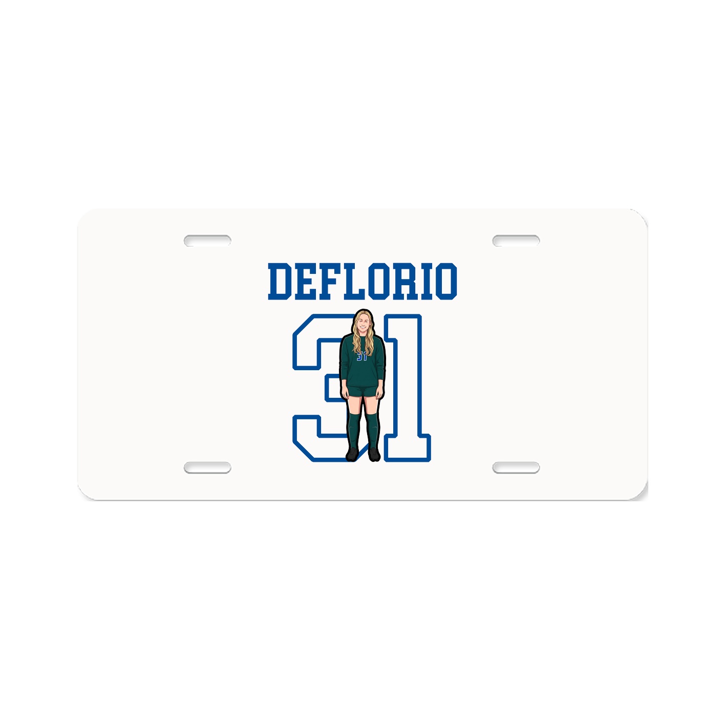 License Plate — Shirsey in Classic