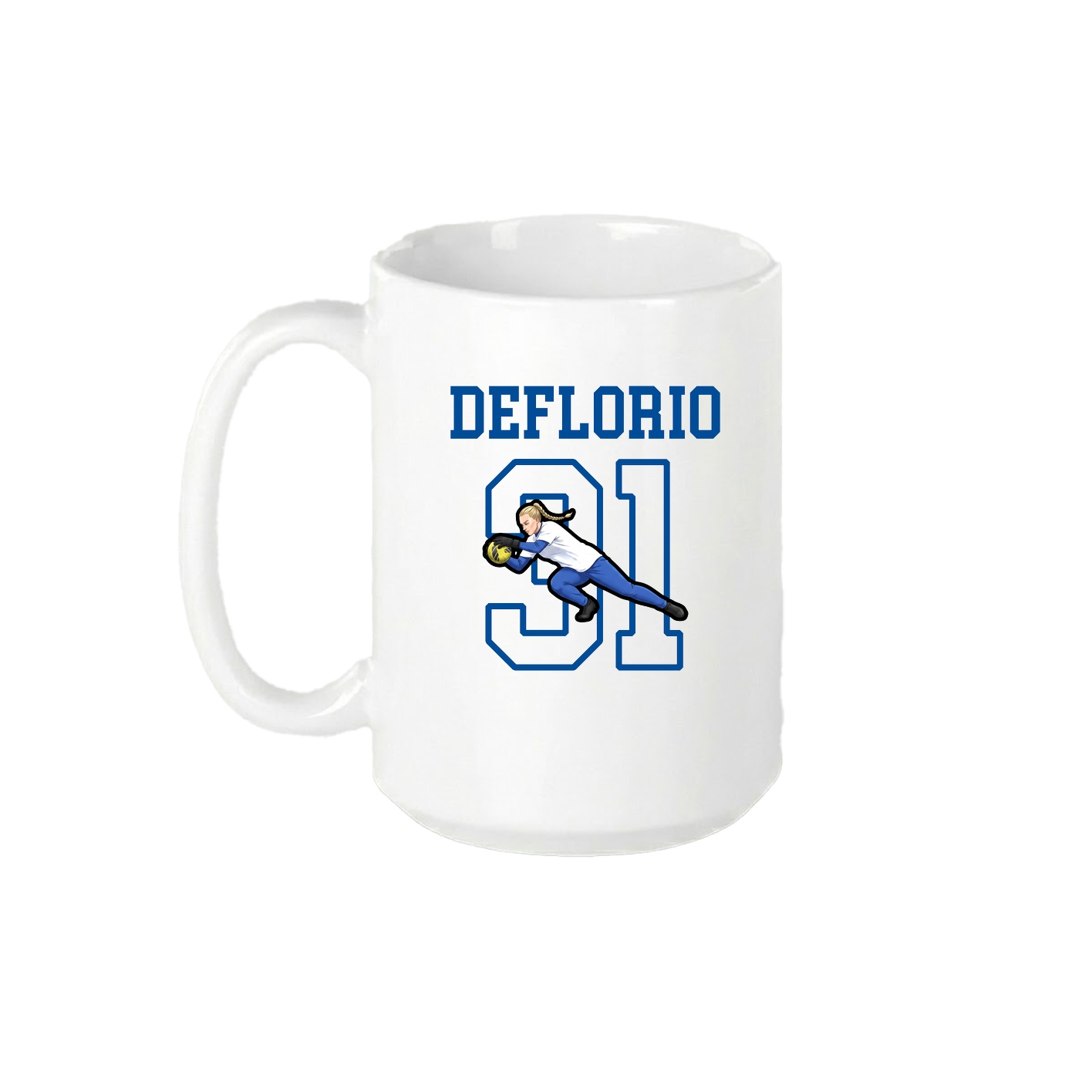 15oz Coffee Mug — Shirsey in White