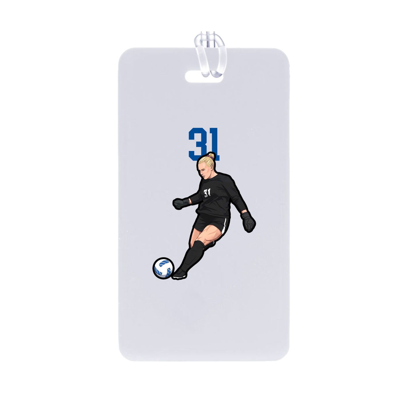 Bag Tag — Number Top in Classic