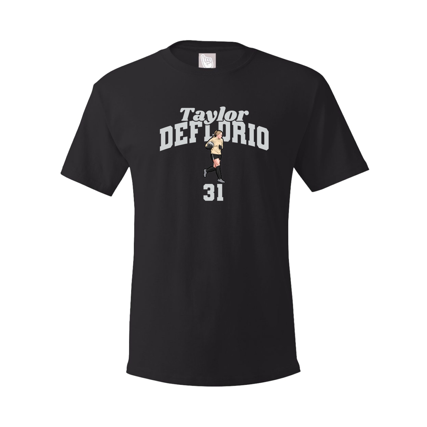Youth Tee — Signature Arch in Black