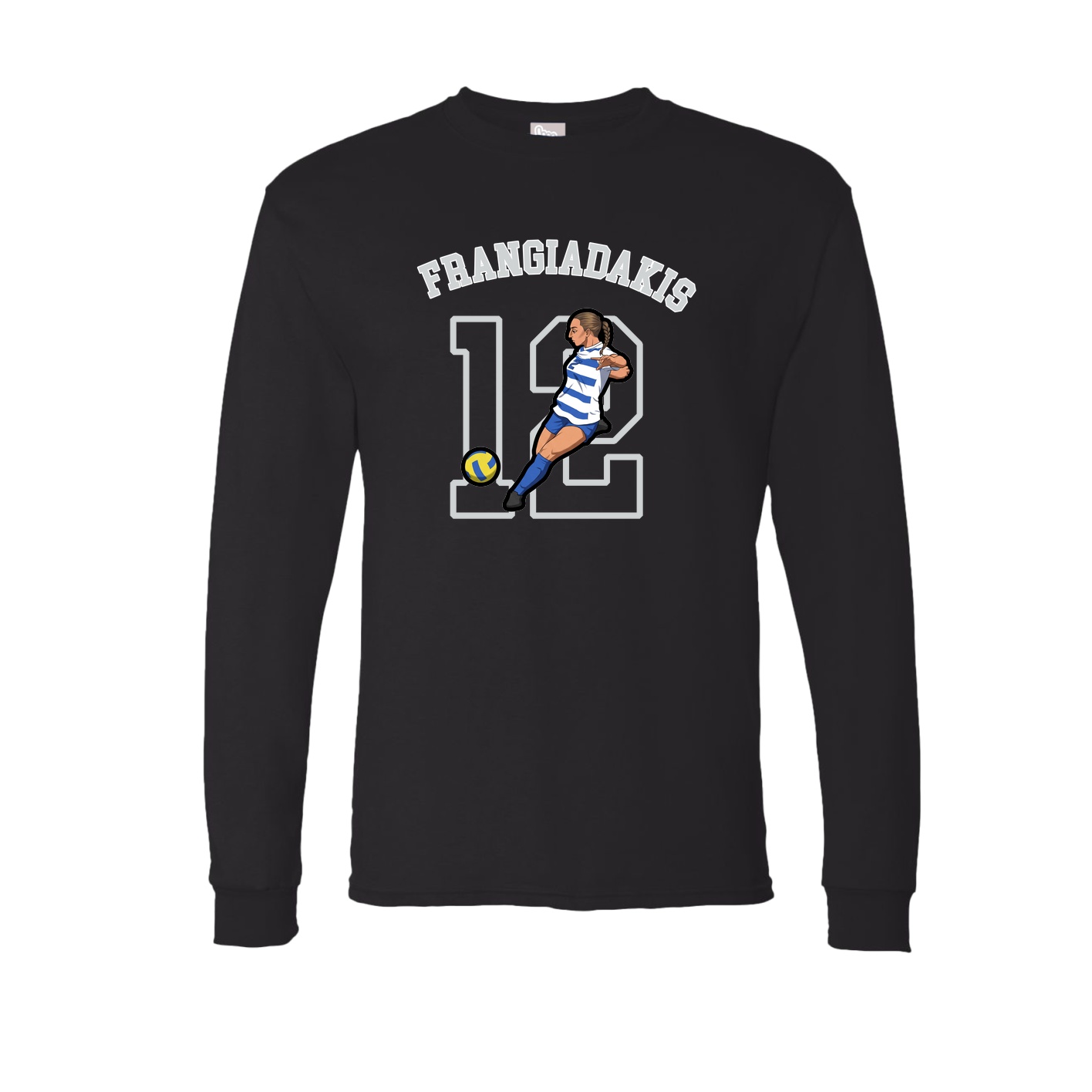 Long Sleeve Tee — Shirsey Arch in Black