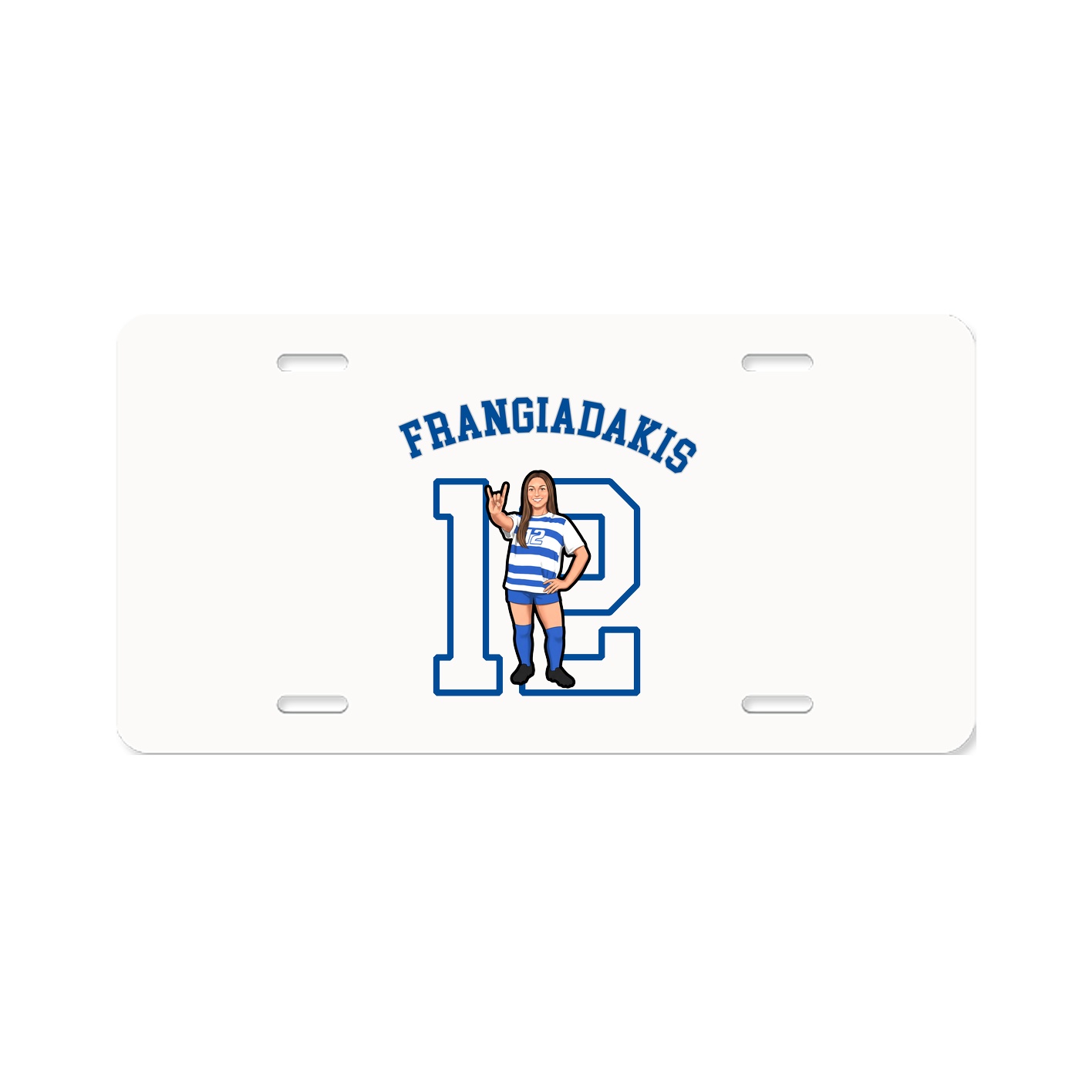 License Plate — Shirsey Arch in Classic