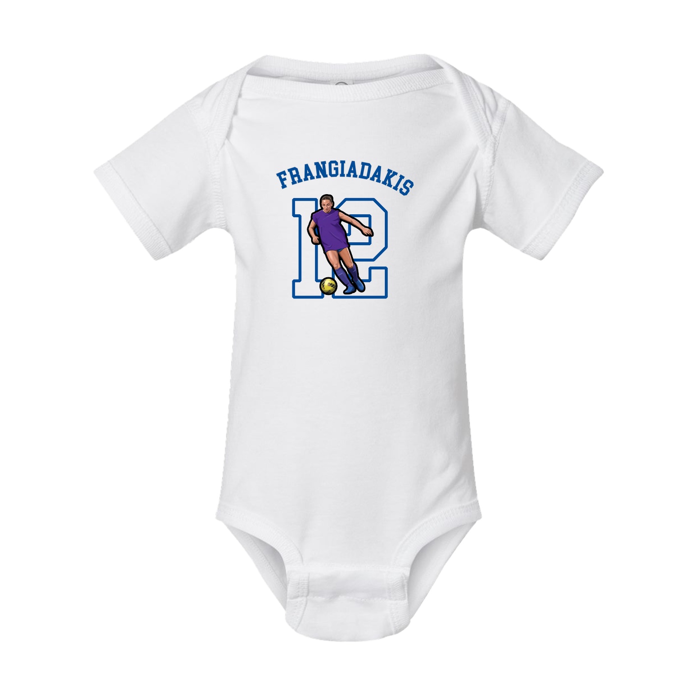 Baby Onesie — Shirsey Arch in White
