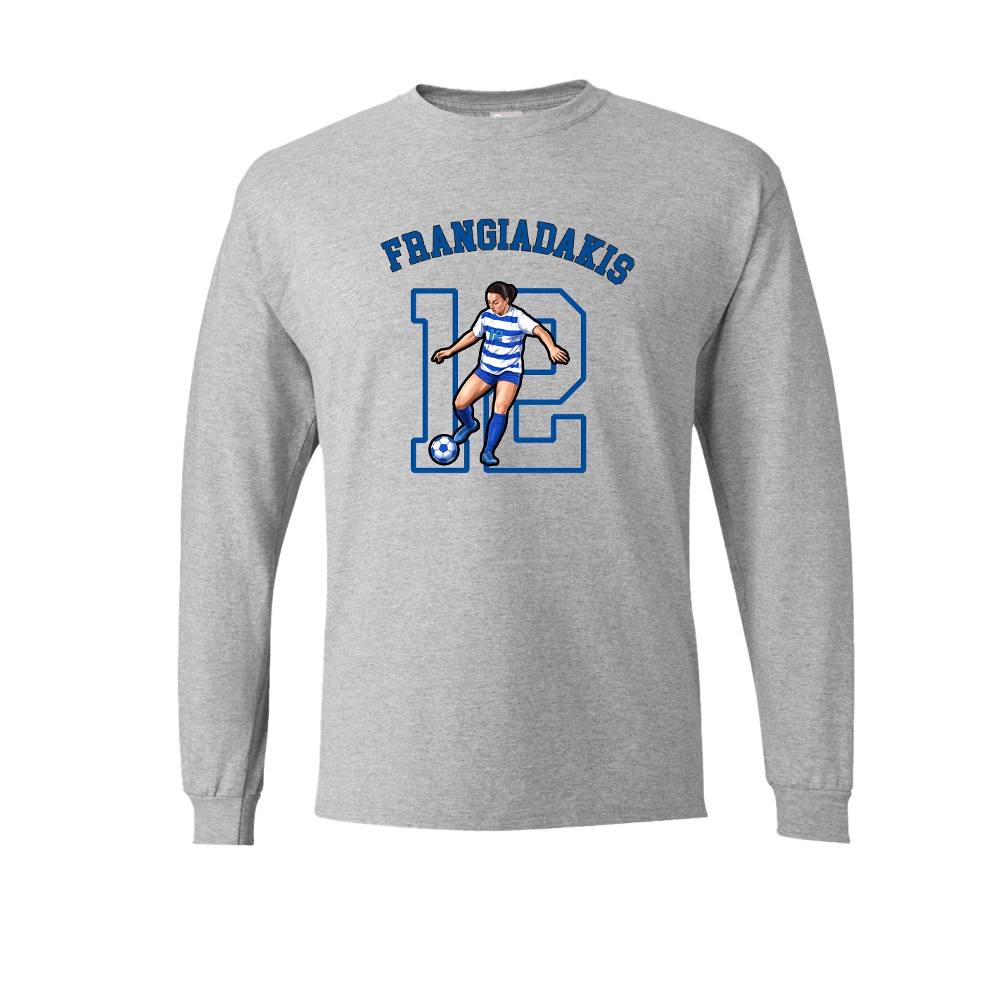 Long Sleeve Tee — Shirsey Arch in Grey