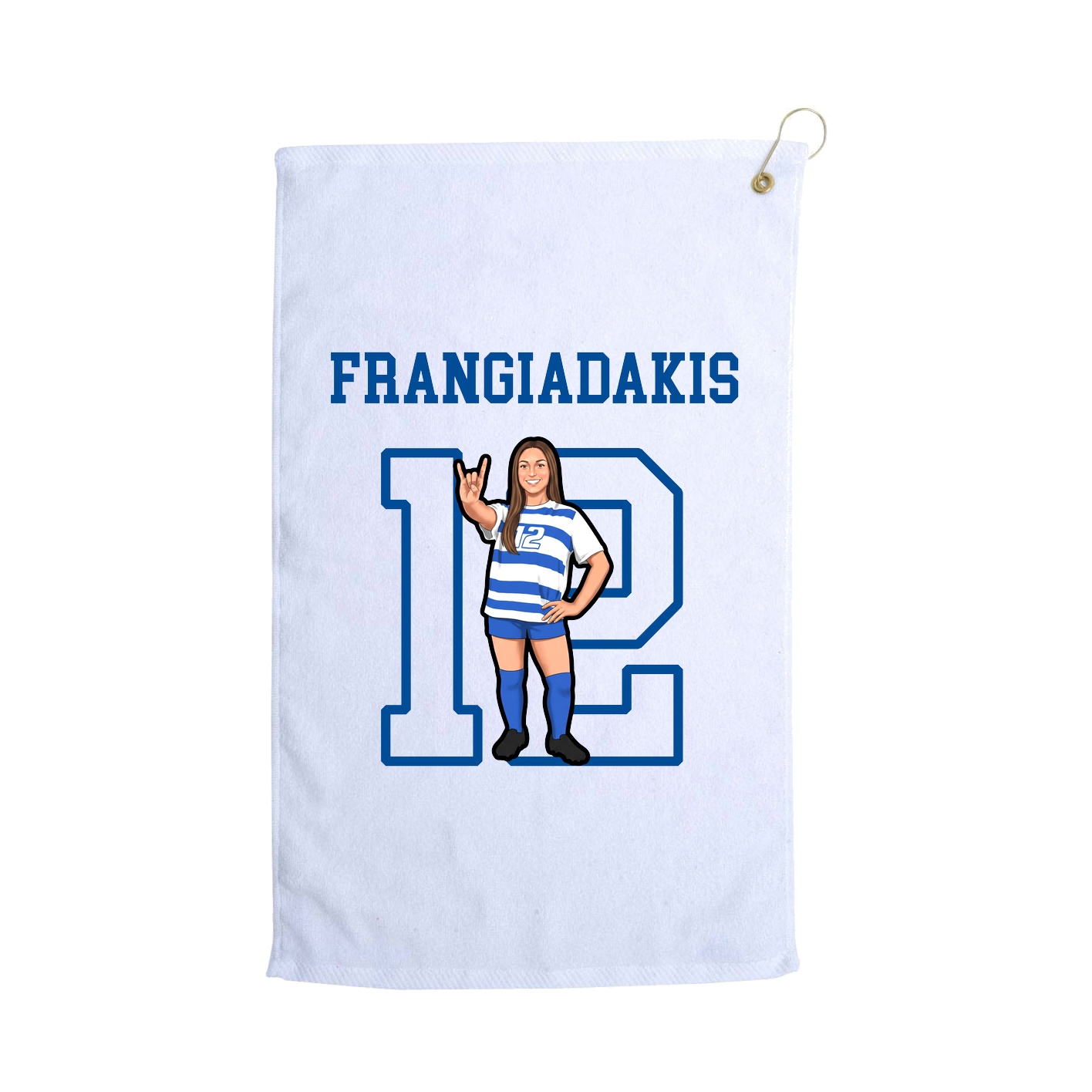Golf Towel — Shirsey in White