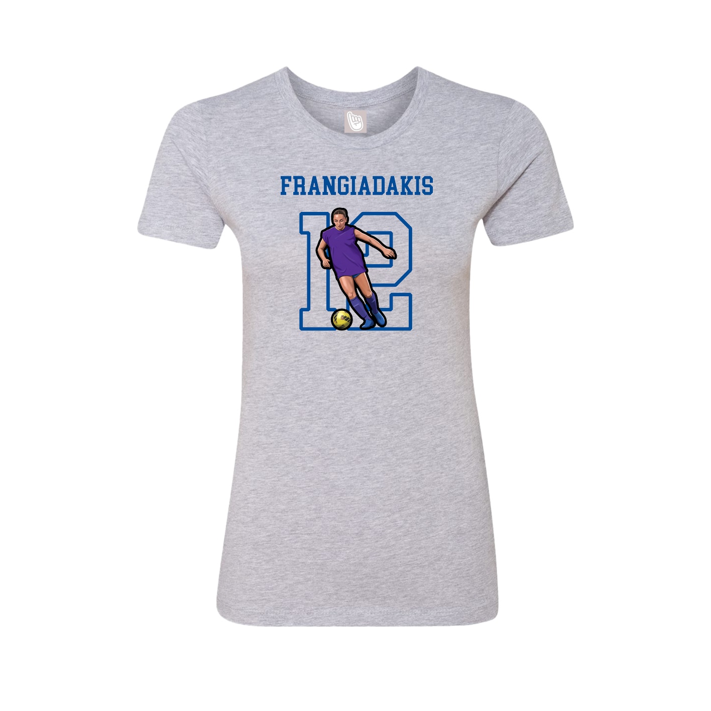 Fitted Women's Tee — Shirsey in Grey