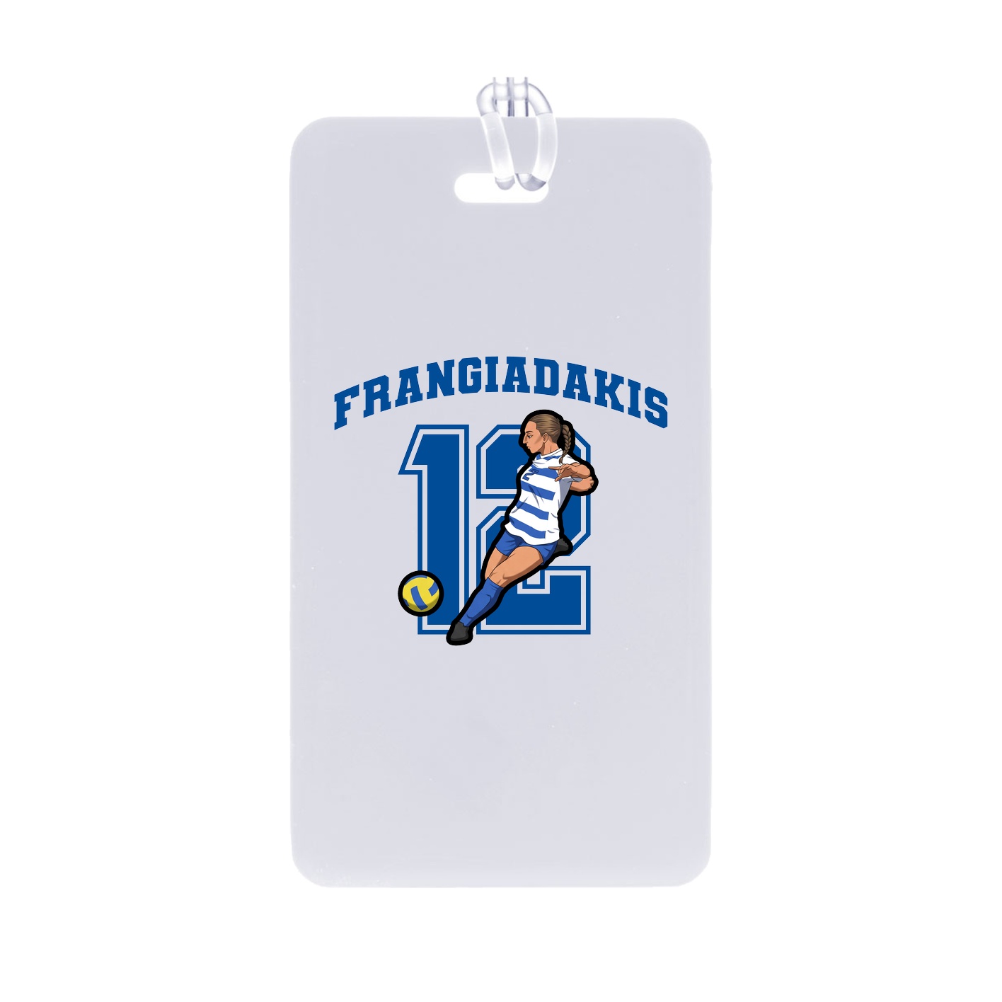 Bag Tag — Number in Classic