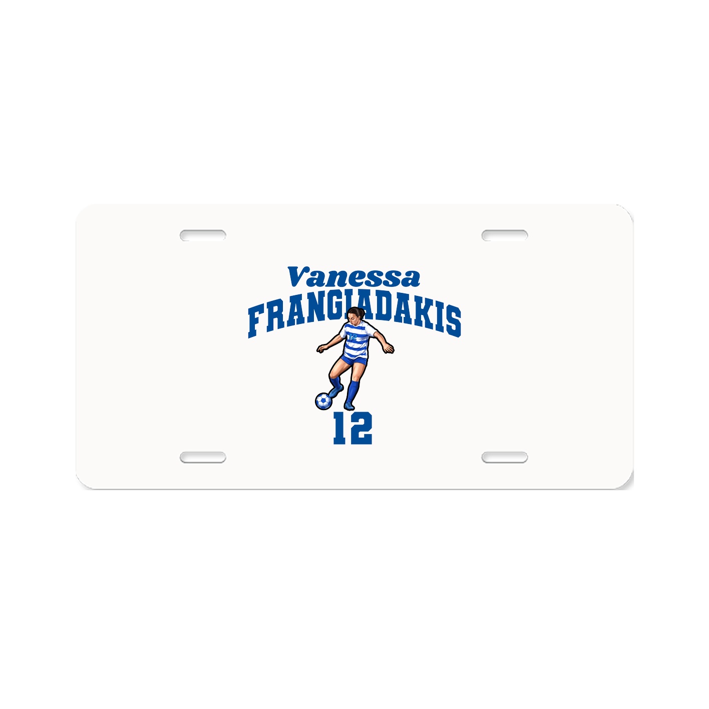 License Plate — Signature Arch in Classic