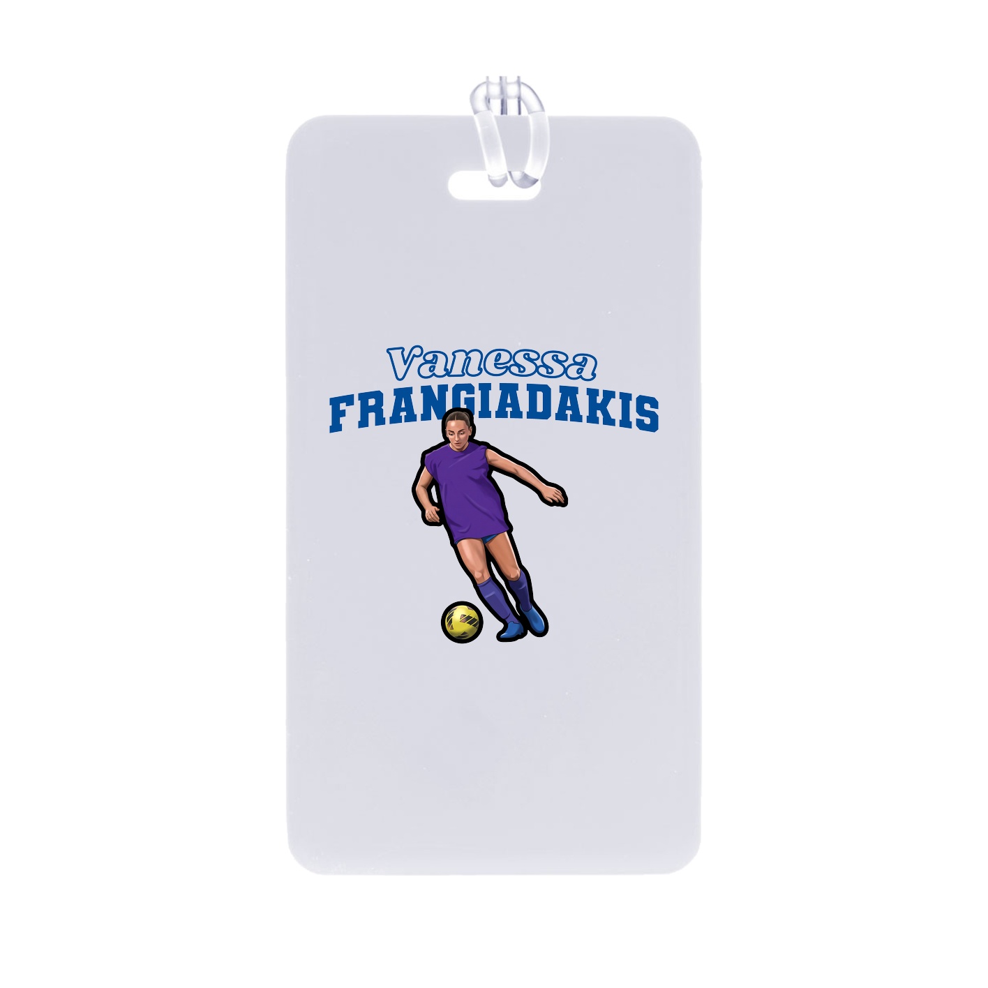 Bag Tag — Name Arch in Classic