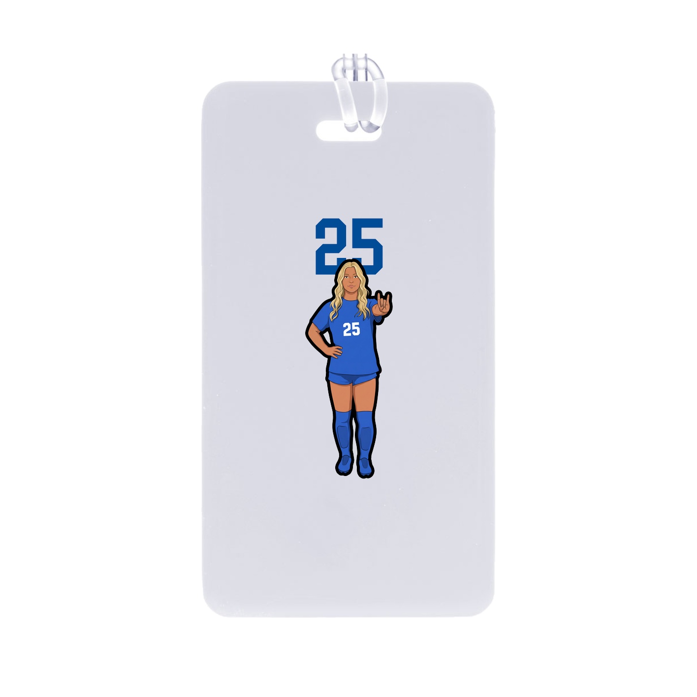 Bag Tag — Number Top in Classic