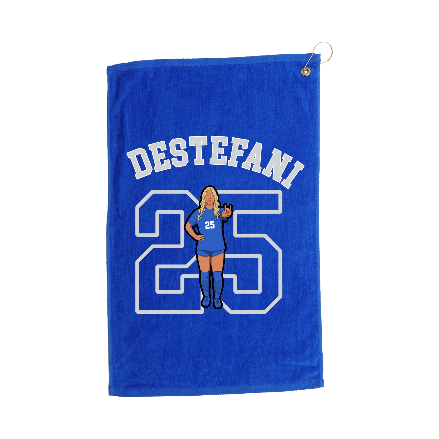 Golf Towel — Shirsey Arch in Royal