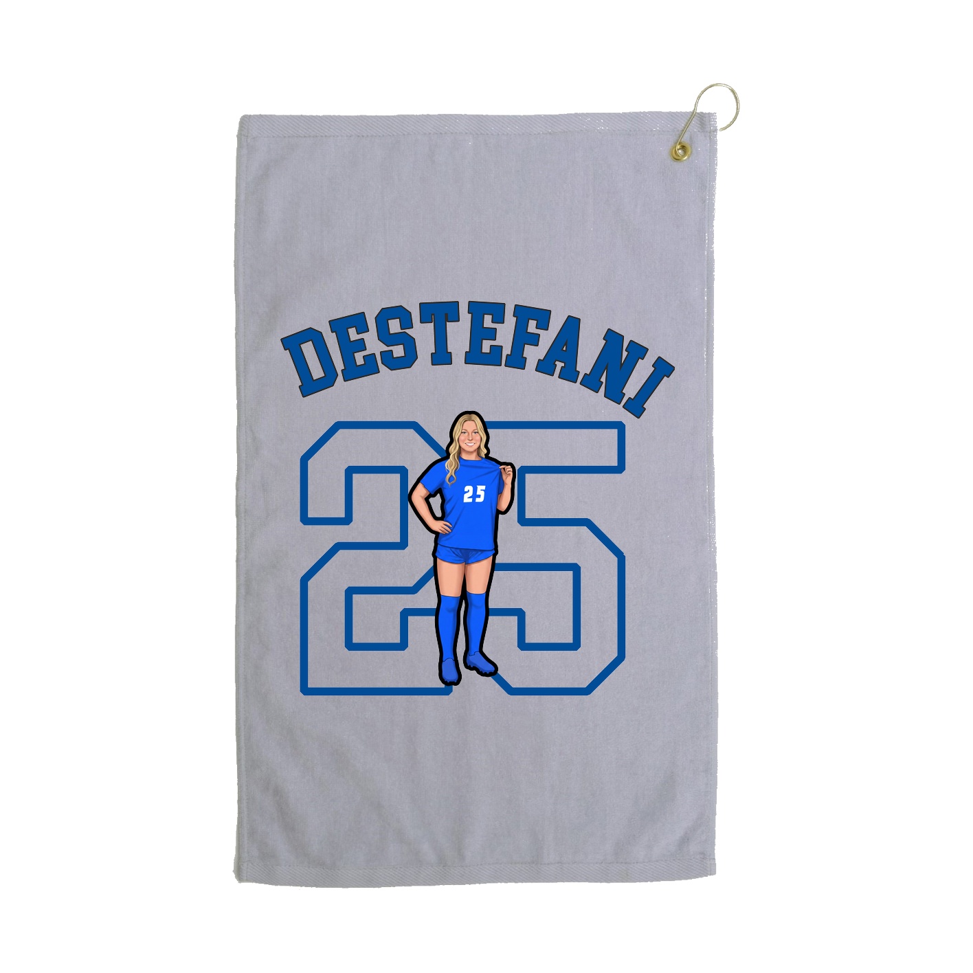 Golf Towel — Shirsey Arch in Grey