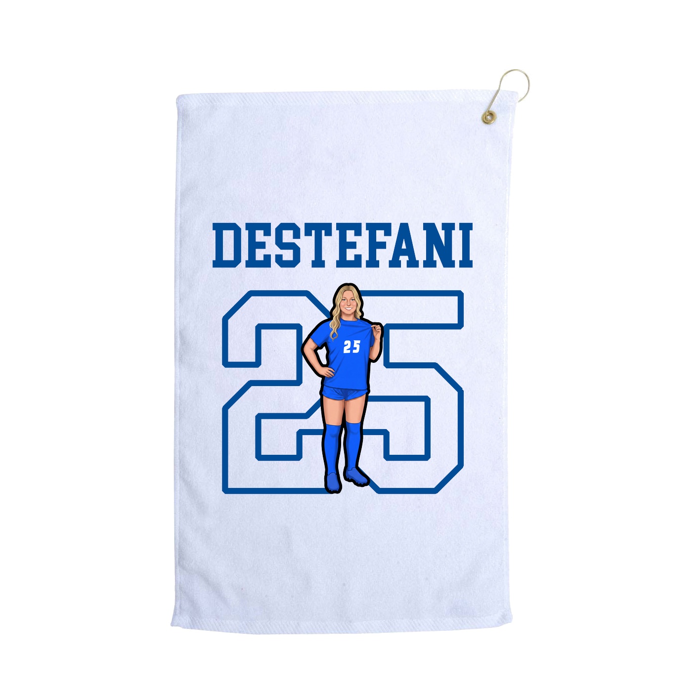 Golf Towel — Shirsey in White
