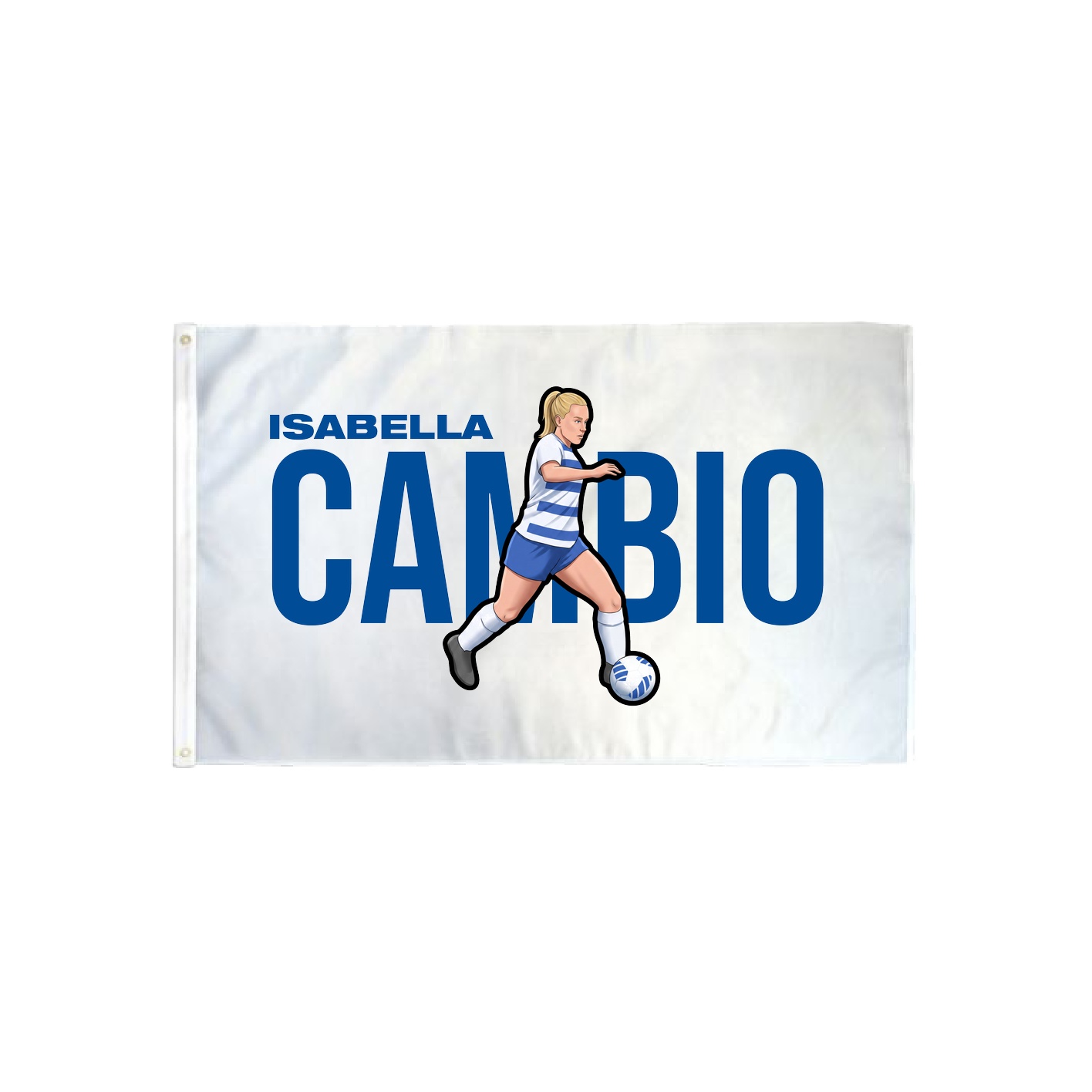 3x5 Flag — Player Name in Classic
