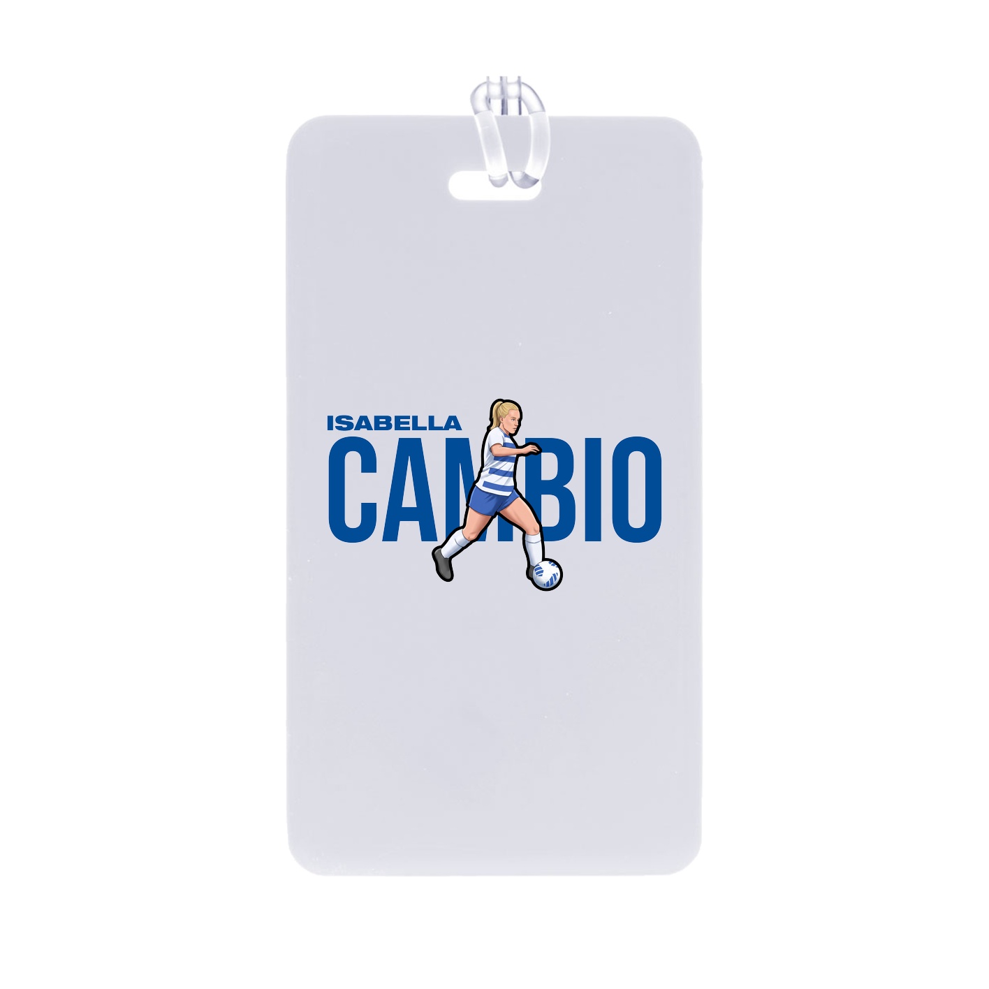 Bag Tag — Player Name in Classic