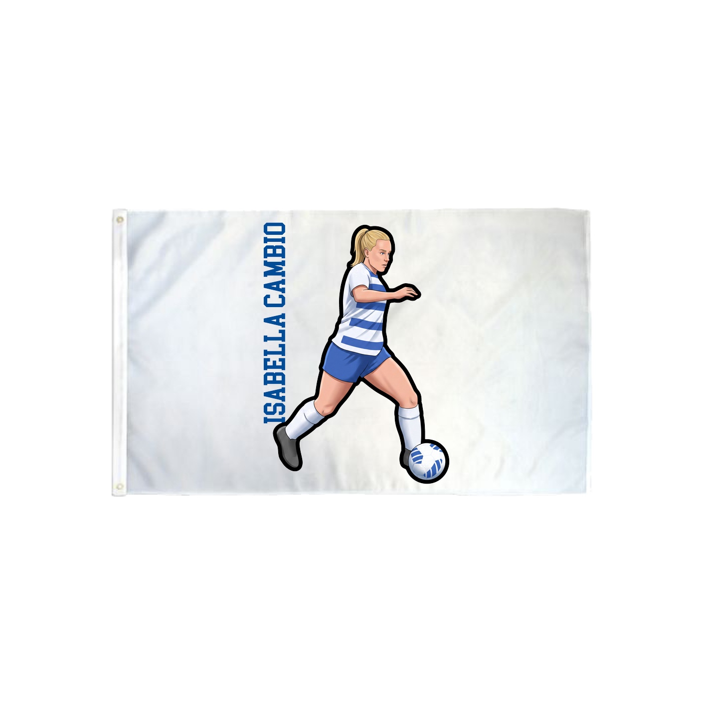 3x5 Flag — Name Vertical in Classic